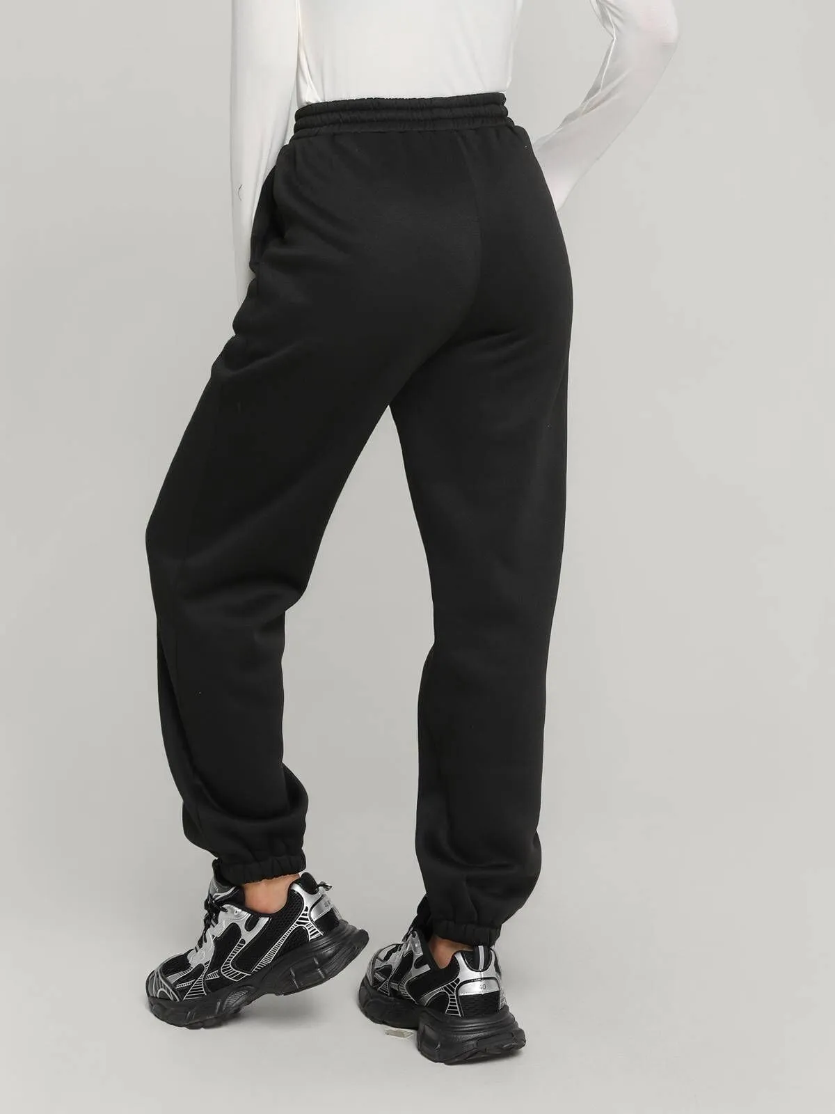 Solid Pocket High Rise Pants, 2 of 6