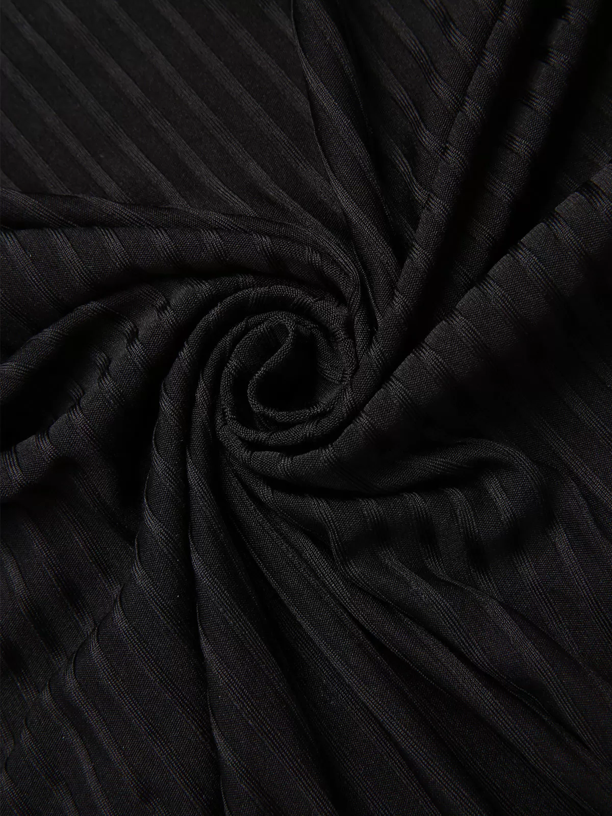 Plus Size Solid Knot One Shoulder Slit Dress, 6 of 6