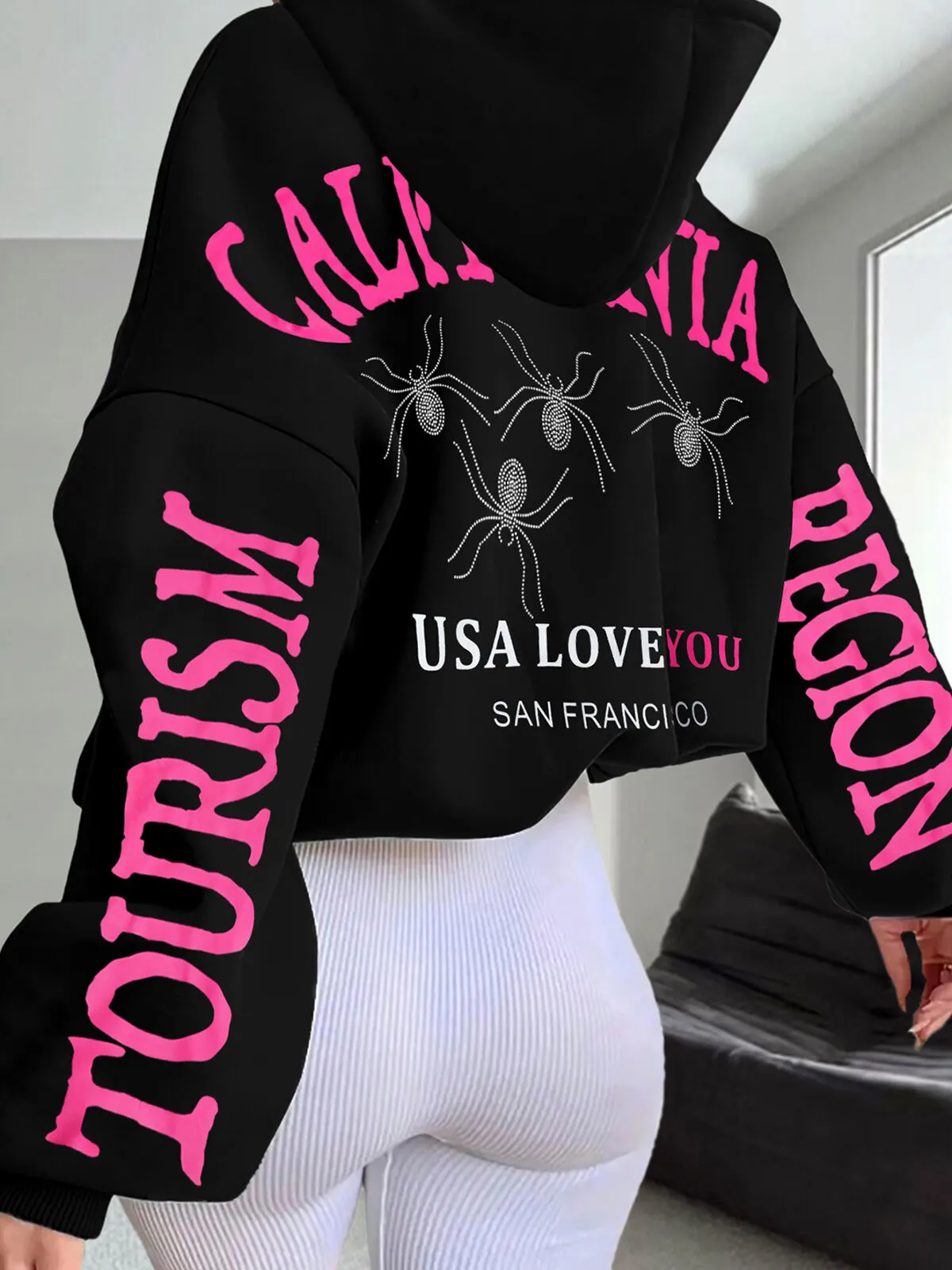 Graphic Round Neck Sweatshirt, 3 of 5