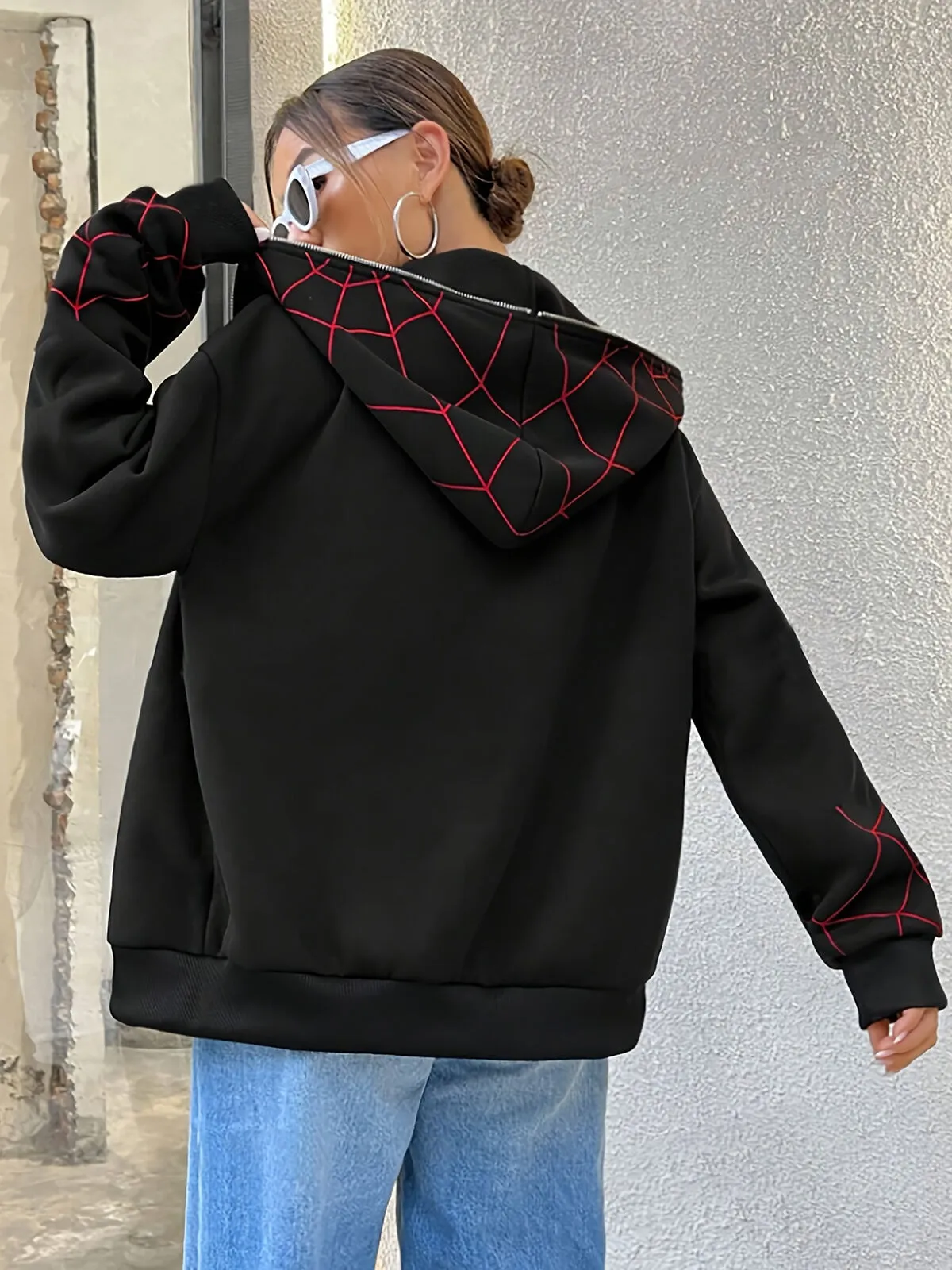 Graphic Hooded Sweatshirt, 2 of 5