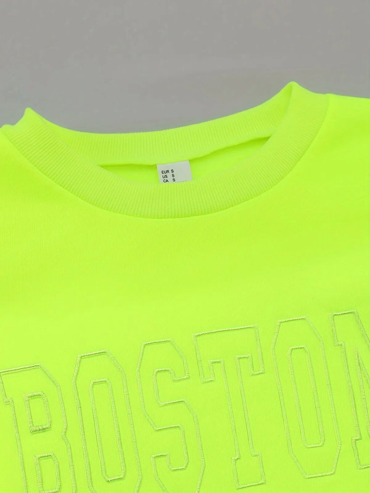 Graphic Round Neck Regular Sleeve Sweatshirt, 6 of 6