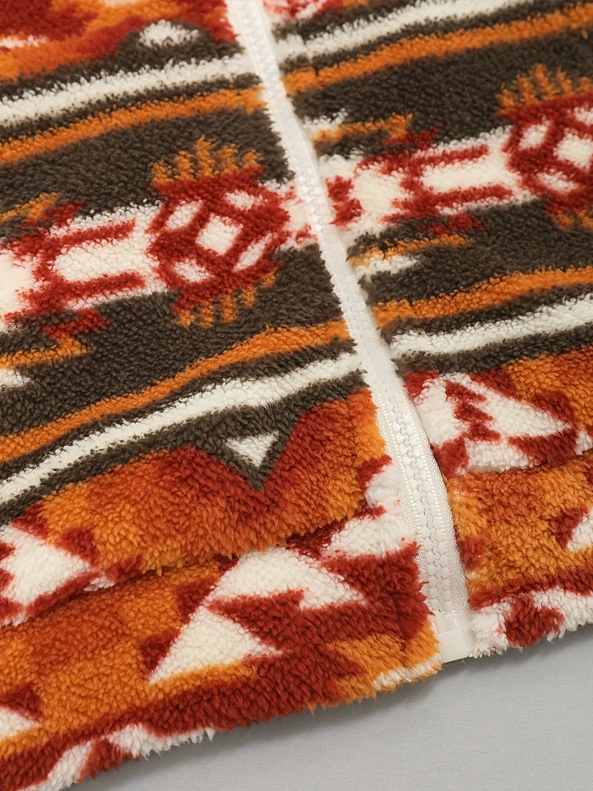 Graphic Hooded Regular Sleeve Coat, 6 of 6