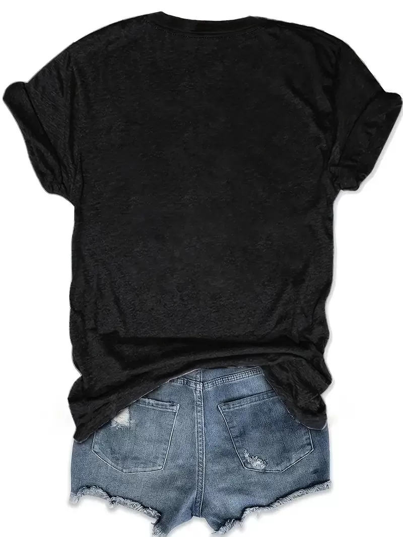 Graphic Round Neck T-shirt, 2 of 3