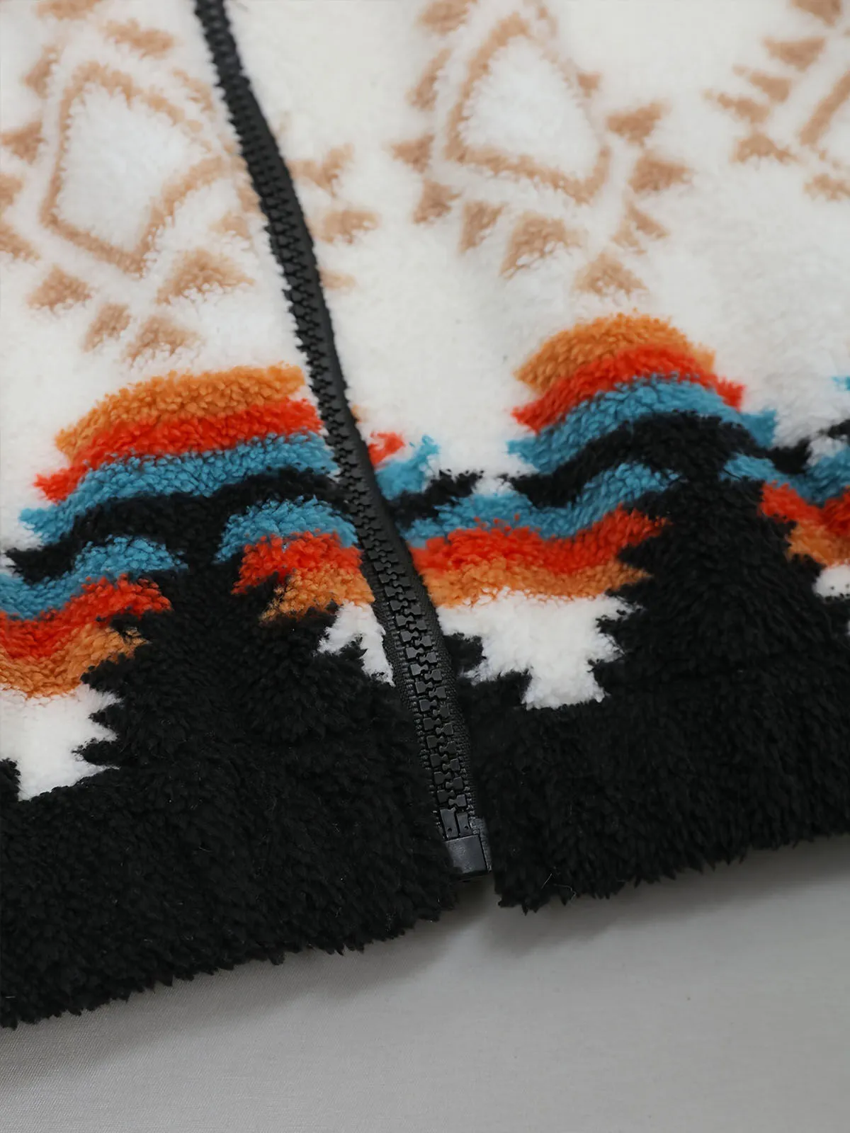 Graphic Lapel Regular Sleeve Jacket, 7 of 7