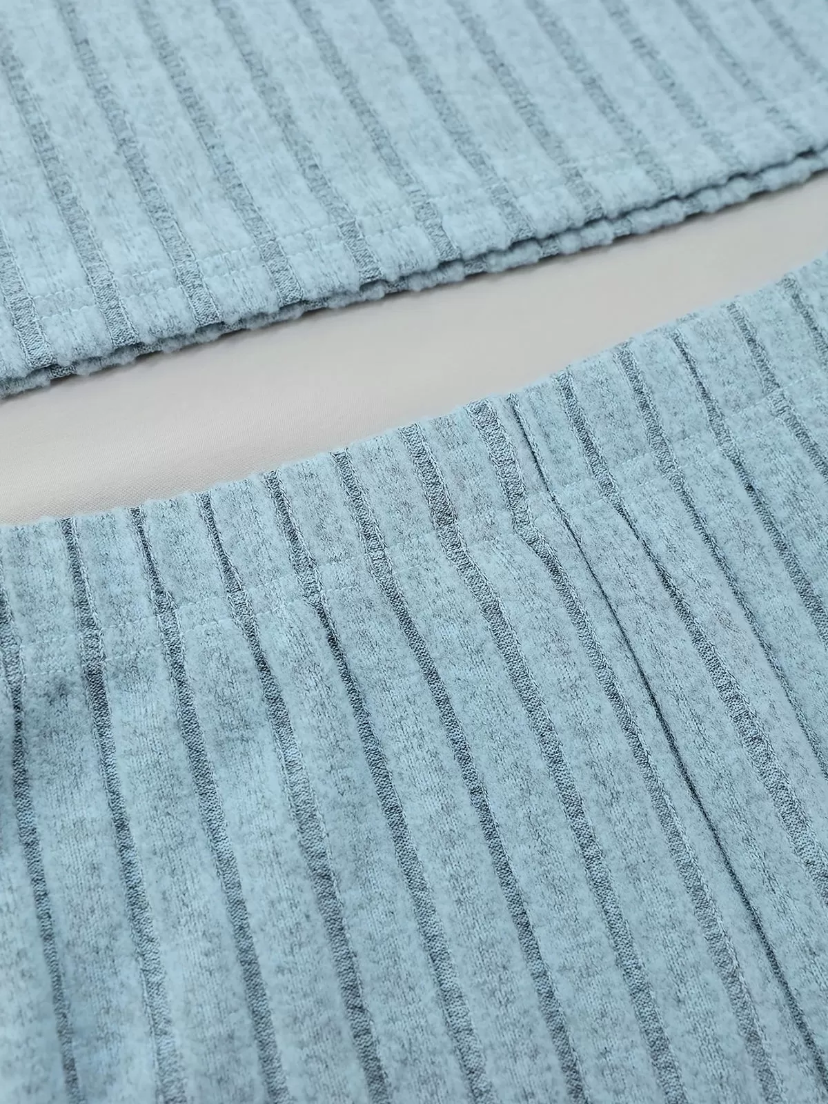 High Neck Mock T-shirt & Pants, 7 of 7