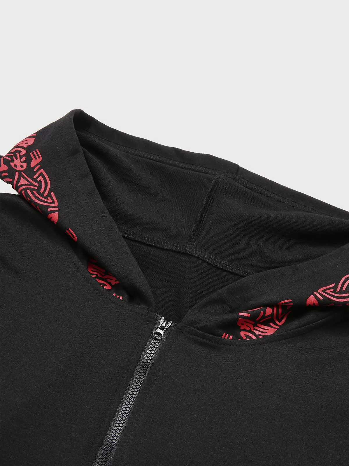 Plus Size Graphic Hooded Regular Sleeve Hoodie, 5 of 5