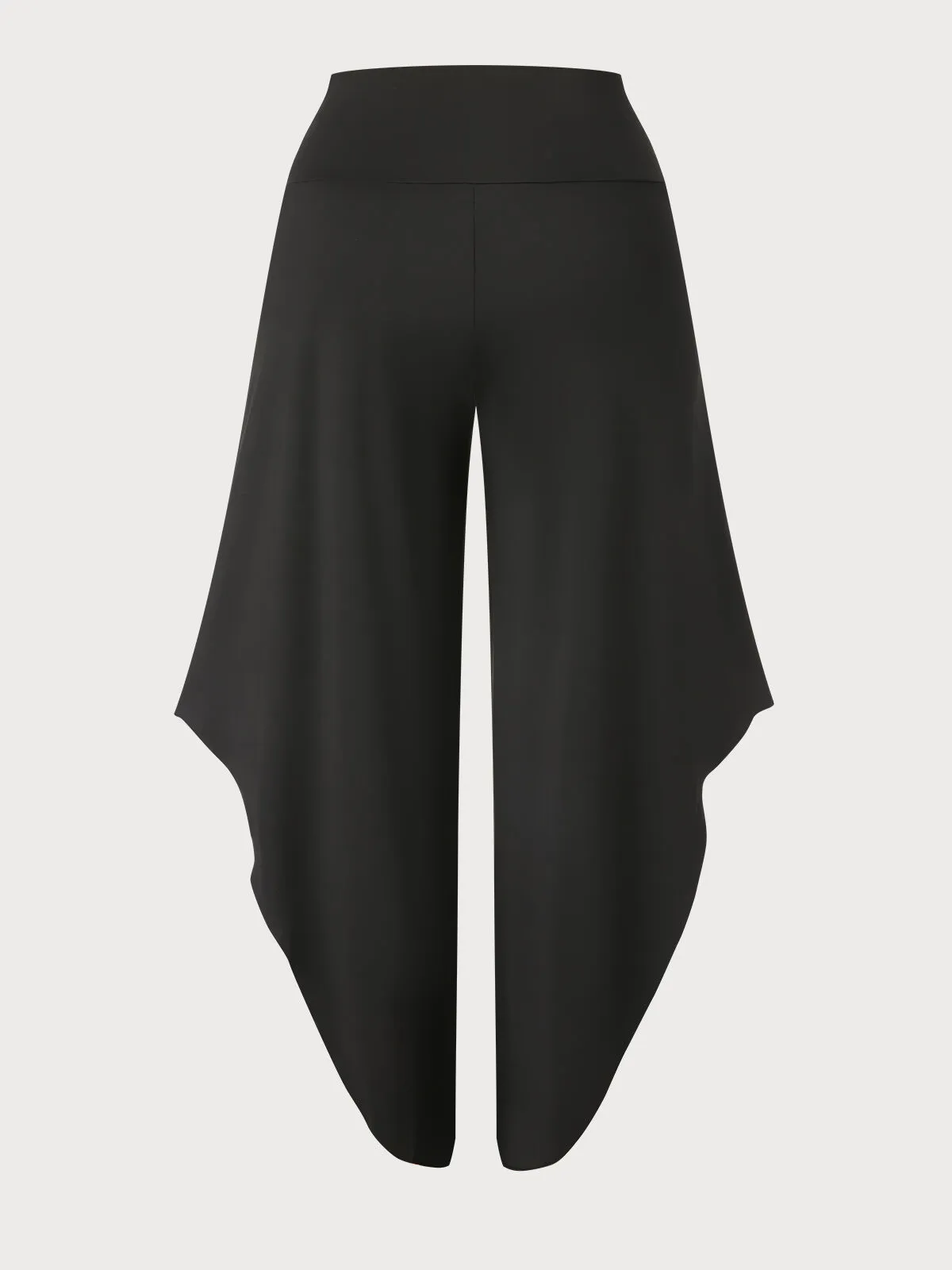 Plus Size Solid High Rise Pants, 3 of 6