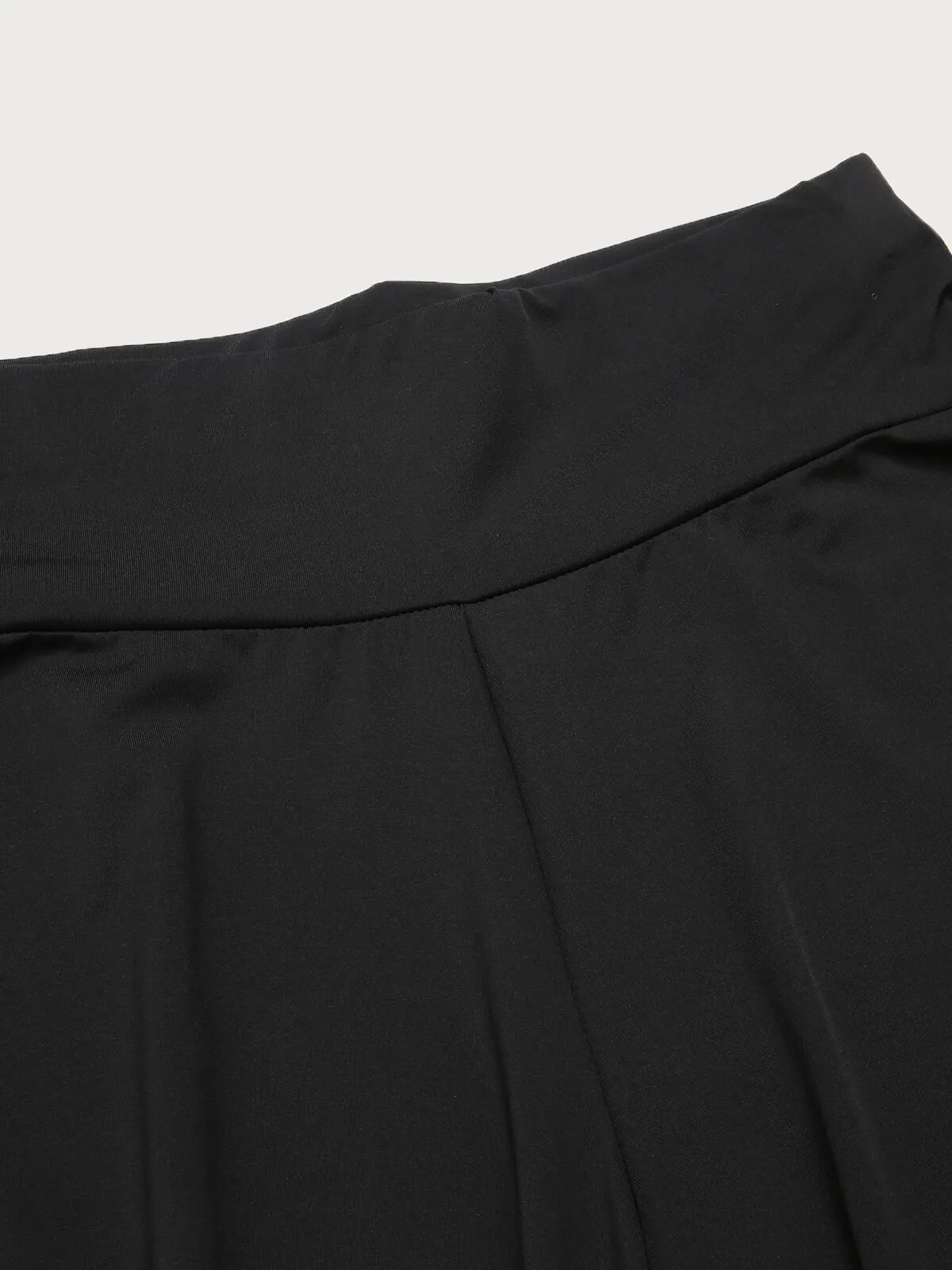 Plus Size Solid High Rise Pants, 4 of 6