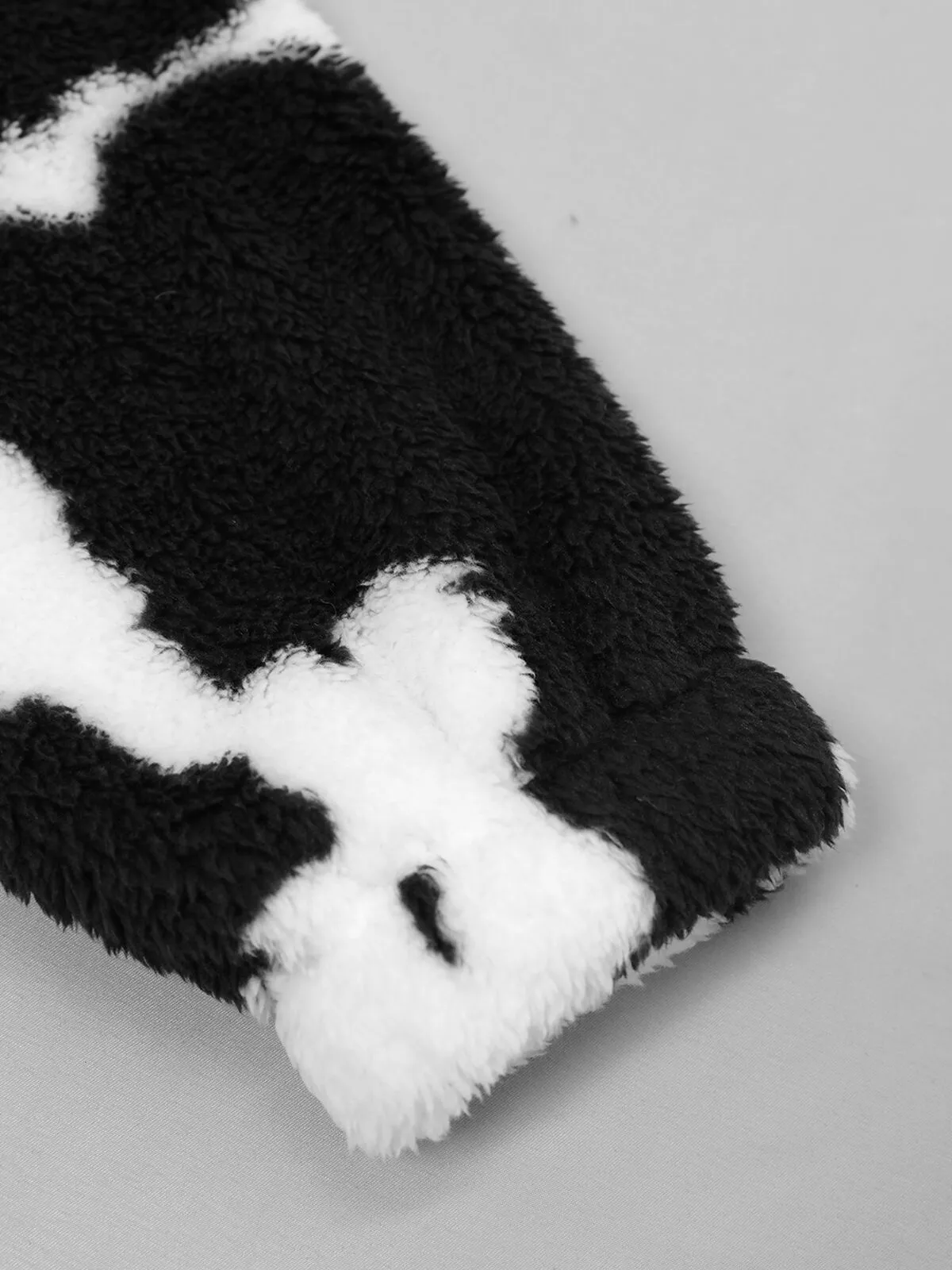 Cow Skin Regular Long Sleeve Coat & Cow Skin Pants, 6 of 7