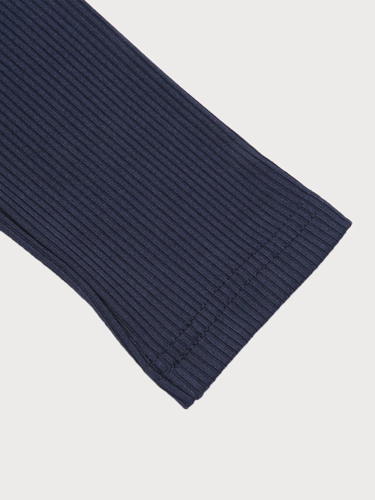 Solid Wrinkle Round Neck Regular Shirts, 5 of 6