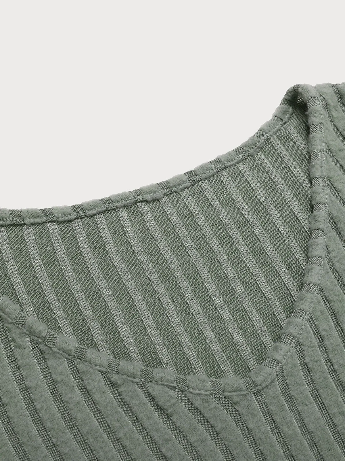 Solid V-neck Flare Regular Blouse, 4 of 6