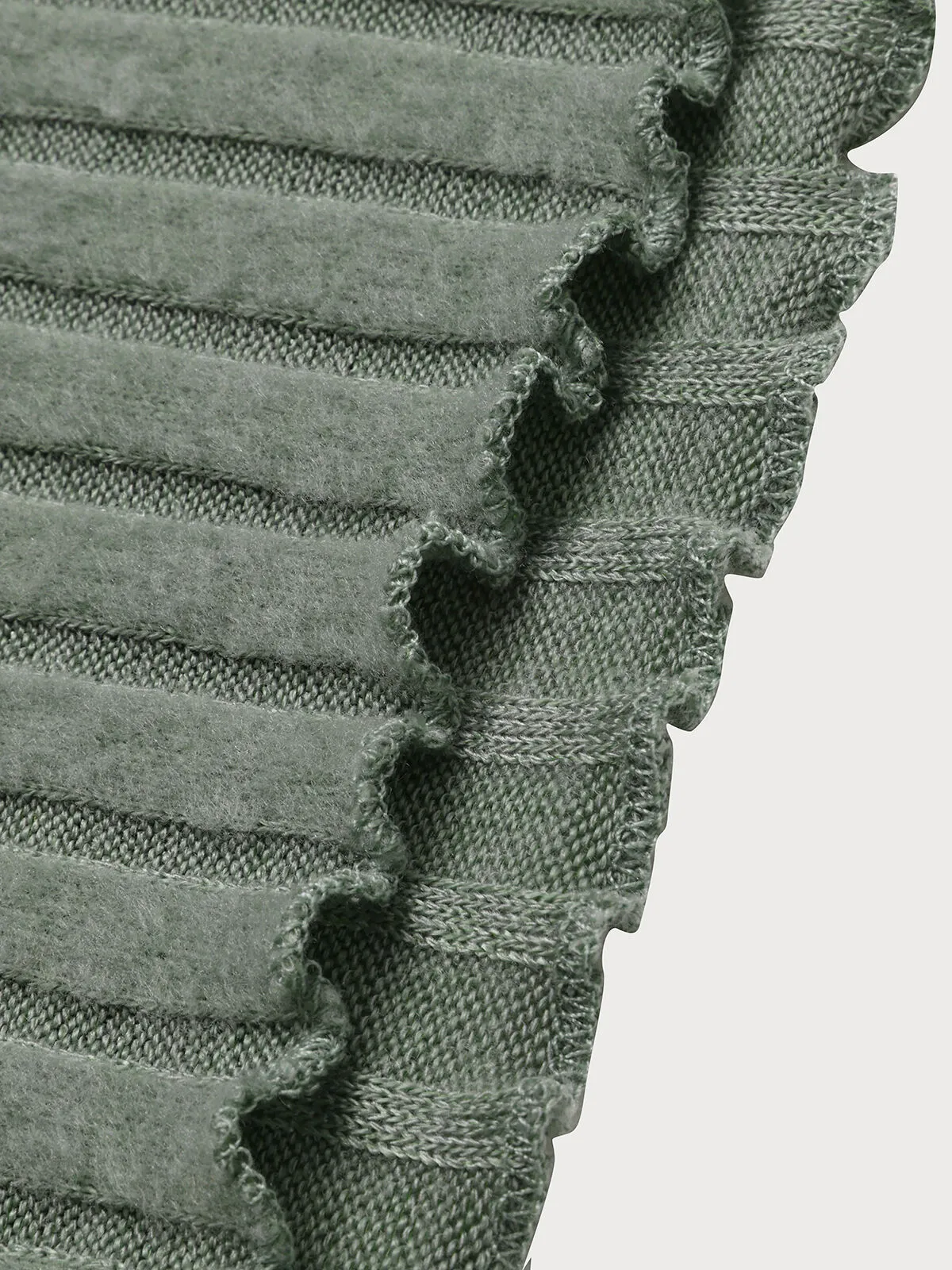 Solid V-neck Flare Regular Blouse, 5 of 6