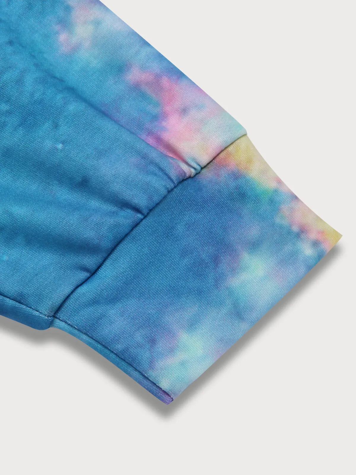 Tie-Dye Print Crew Neck Pullover Fall Outfit Sweatshirt, 6 of 8