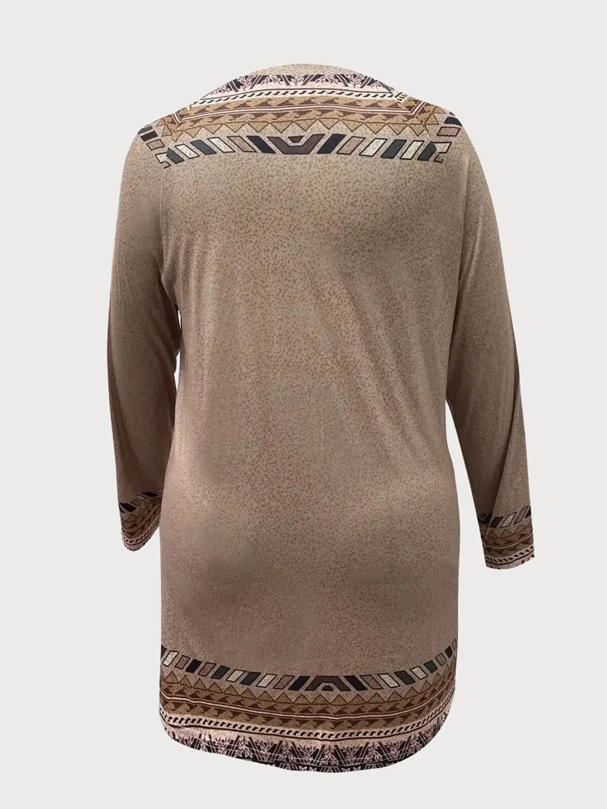 Plus Size Animal Round Neck T-shirt, 2 of 3