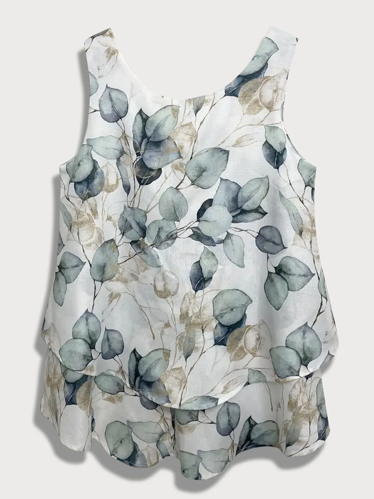 Plus Size Plants Scoop Cami, 2 of 5