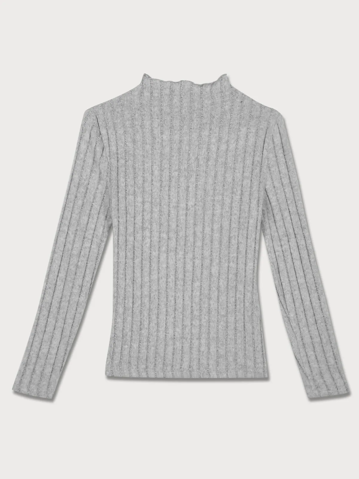 Solid Round Neck Regular Blouse, 7 of 10