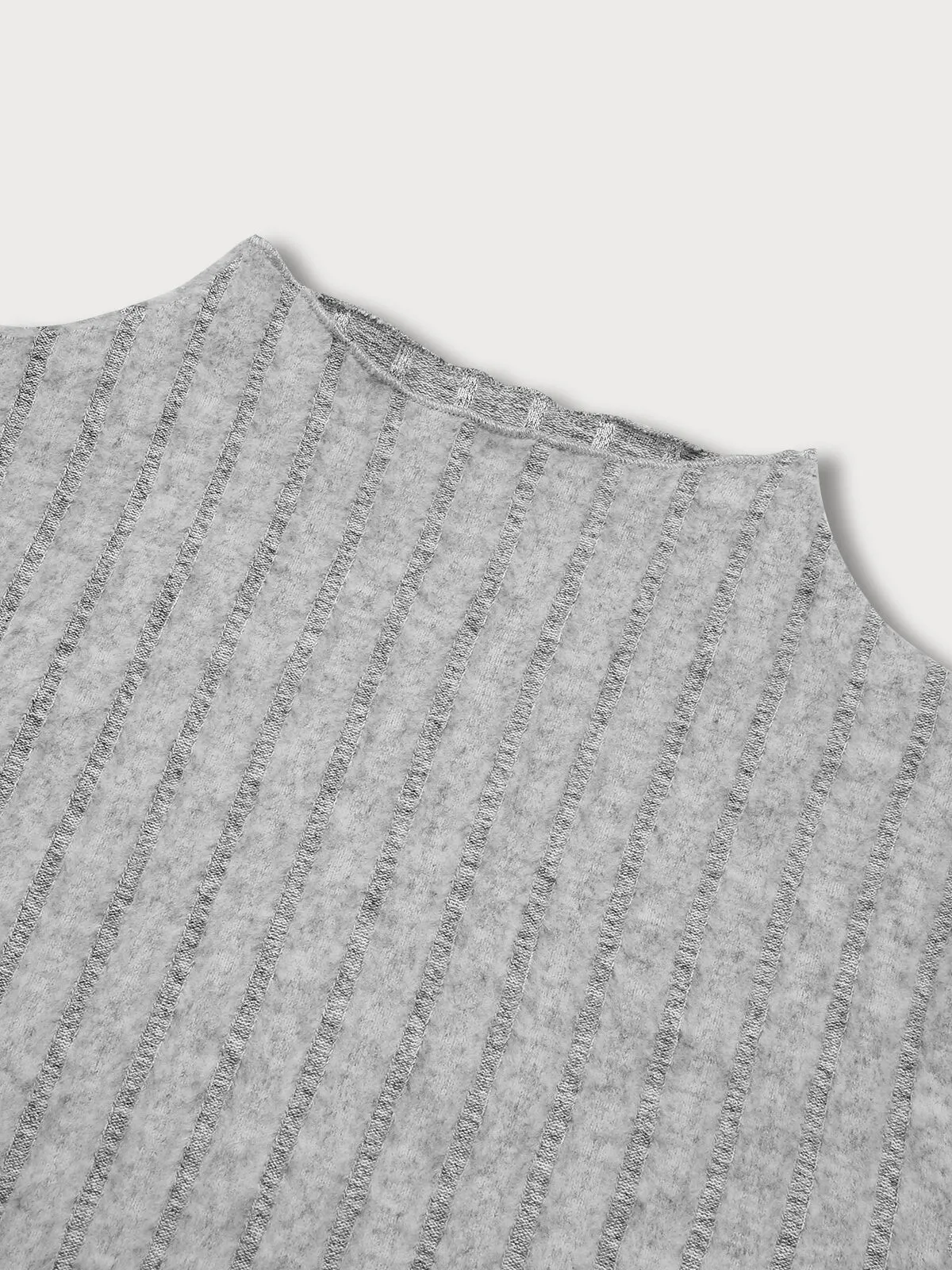 Solid Round Neck Regular Blouse, 8 of 10