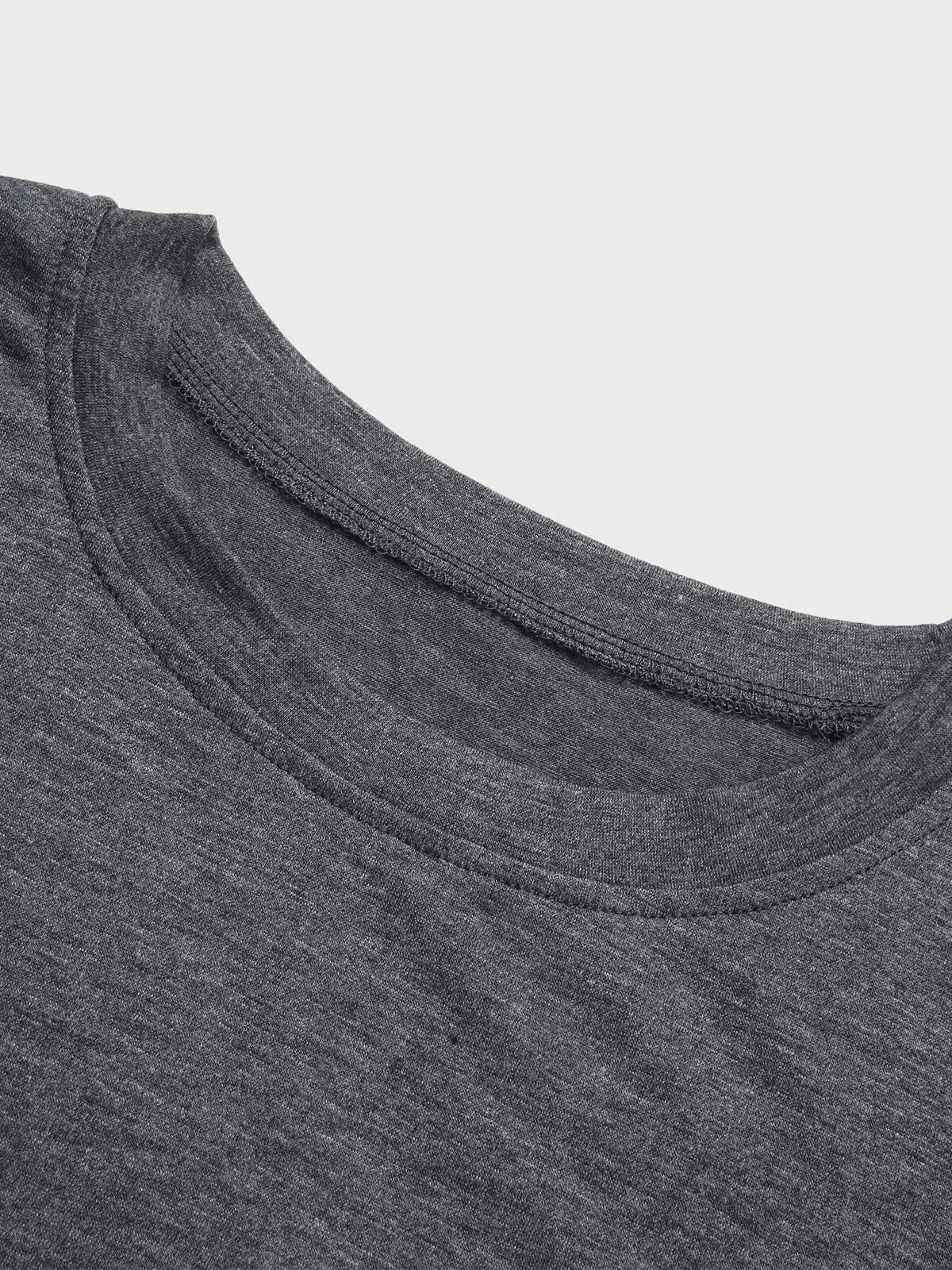 Flowers and Plants Graphic Round Neck T-shirt, 4 of 6