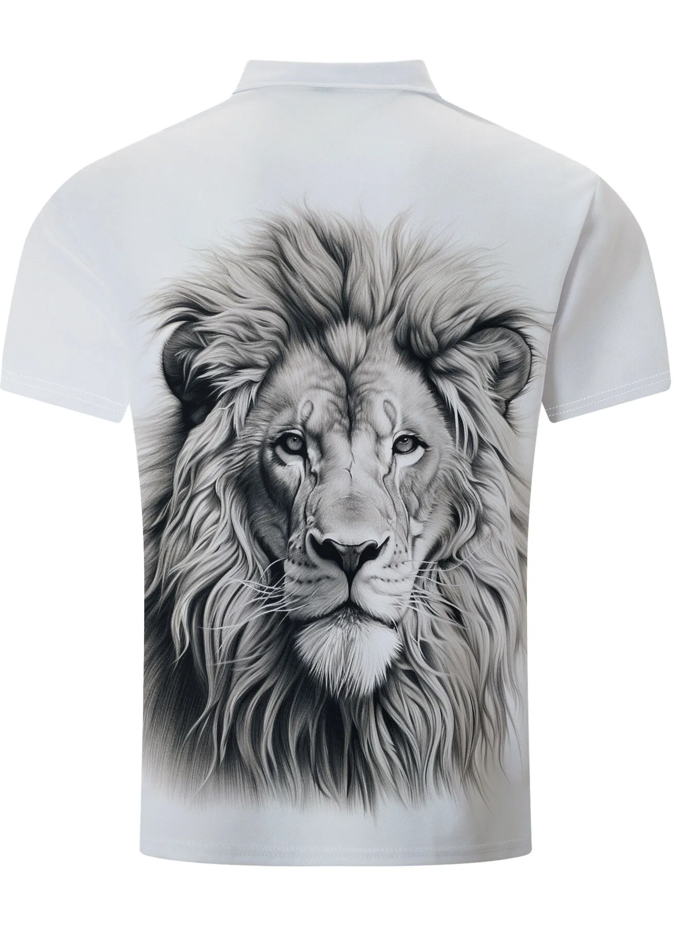 Lion Lapel Casual Polo, 2 of 5