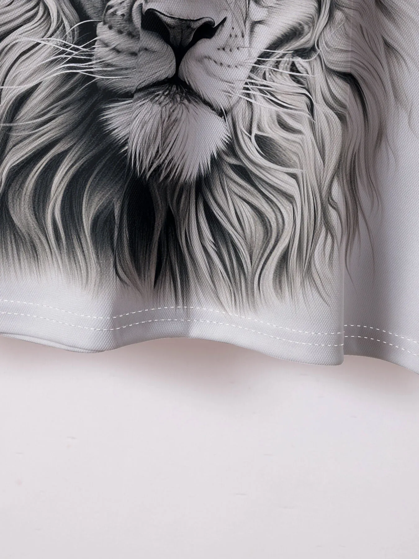 Lion Lapel Casual Polo, 5 of 5