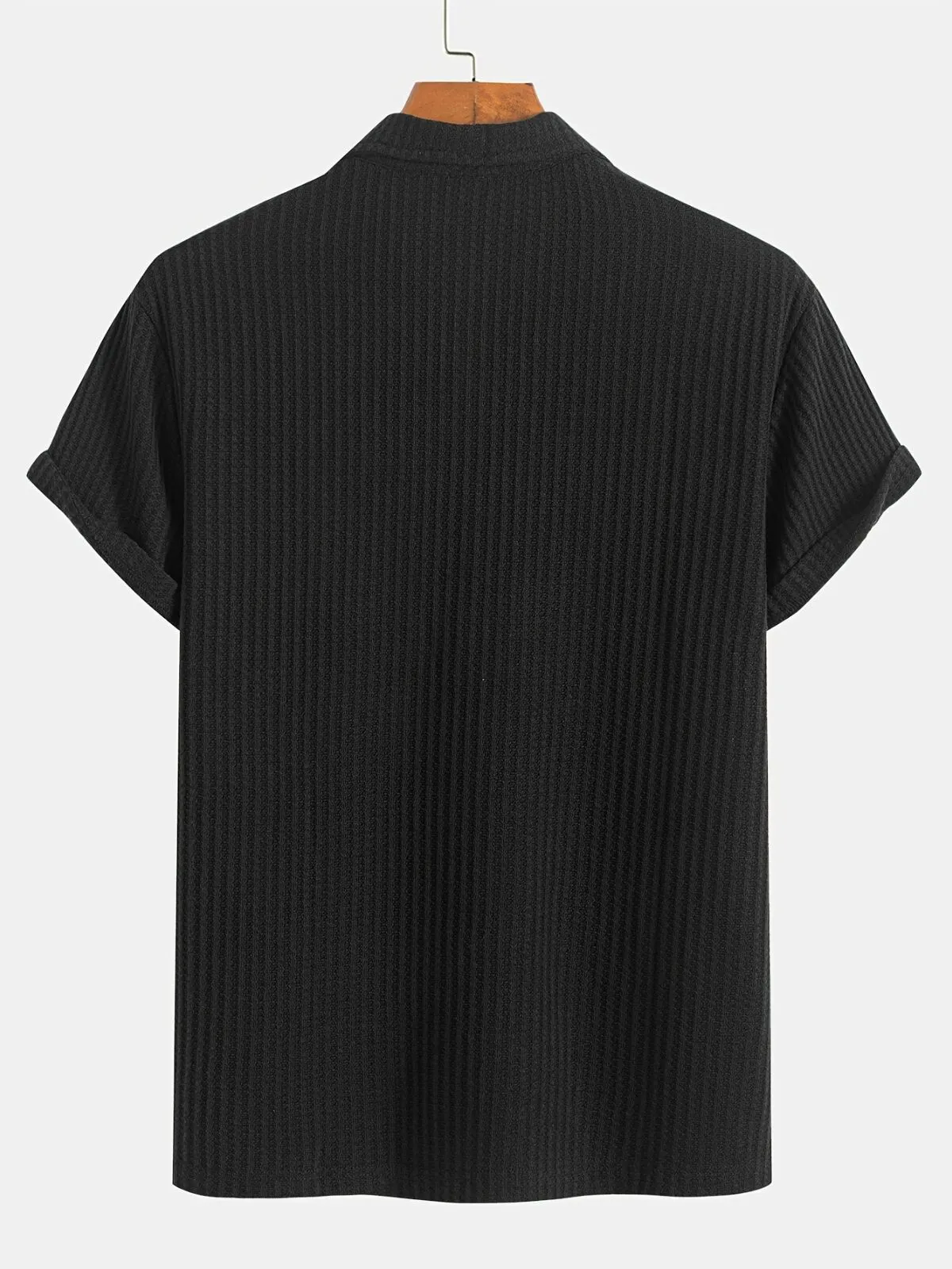 Solid Lapel Pique Regular Polo, 2 of 5