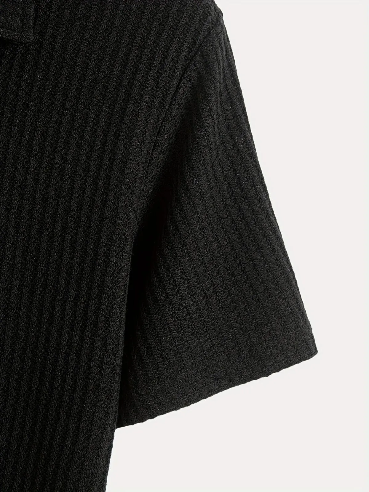 Solid Lapel Pique Regular Polo, 4 of 5