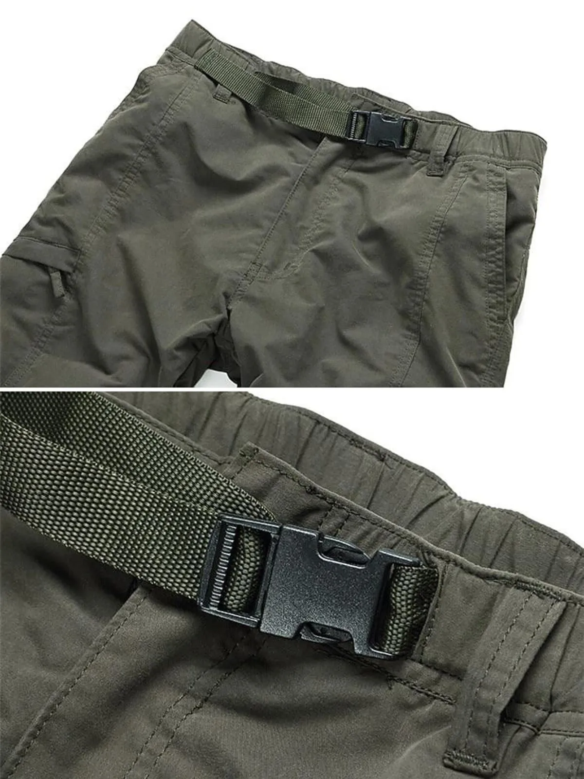 Men's Cargo Pants Military Tactical Combat Long Fleece Warm in Fall and Winter, 4 of 7