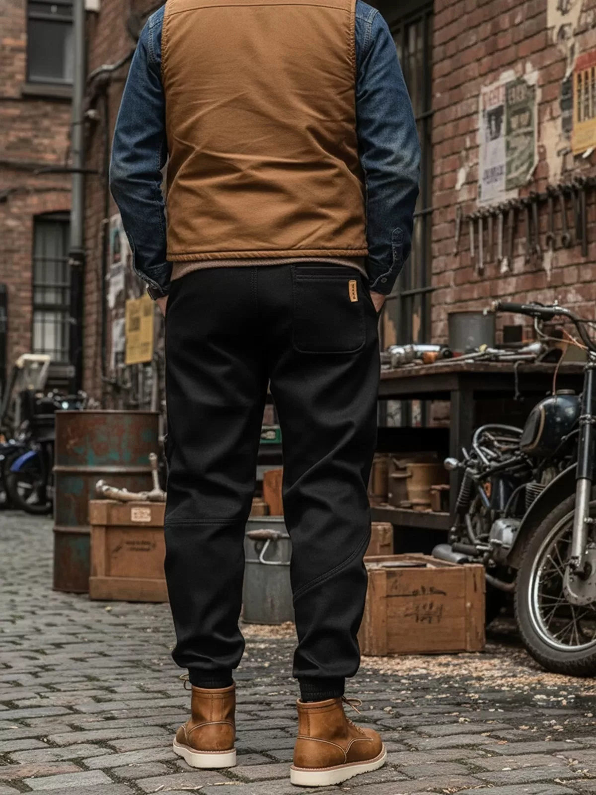 Men's Cargo Pants American Retro Function Loose Straight Military Jogger Beamed Harem Pants Pocket Pantaloons Travel Explore Wander, 2 of 5