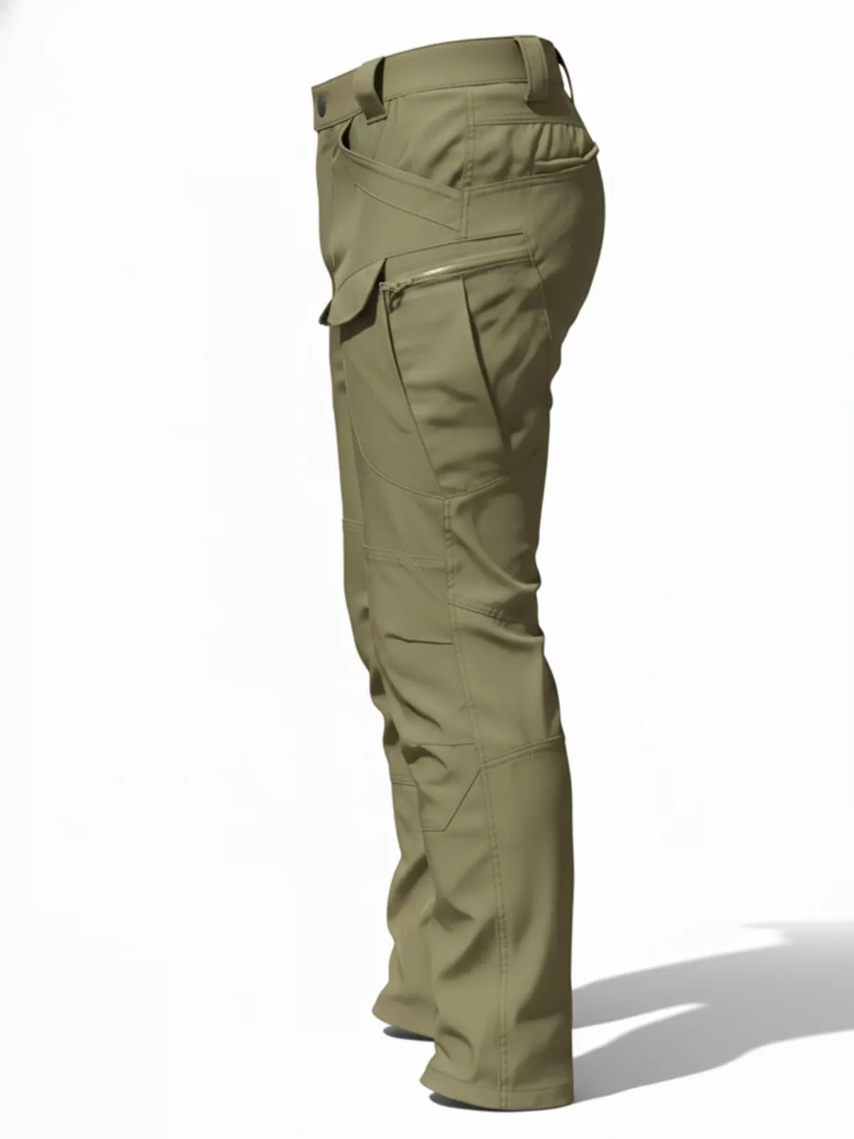 Men's Cargo Pants Fishing Outdoor Archon Tactical Stretch Fabric City Secret Service Pocket Workwear Pants, 5 of 5