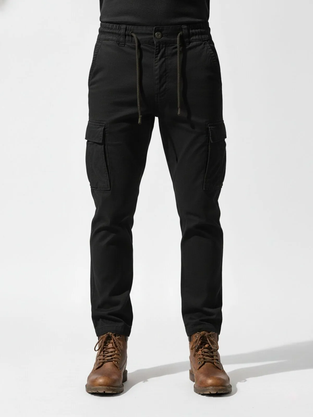 Men's Cargo Pants Casual Hiking Athletic Street Cool Fishing Outdoors Trousers, 3 of 4