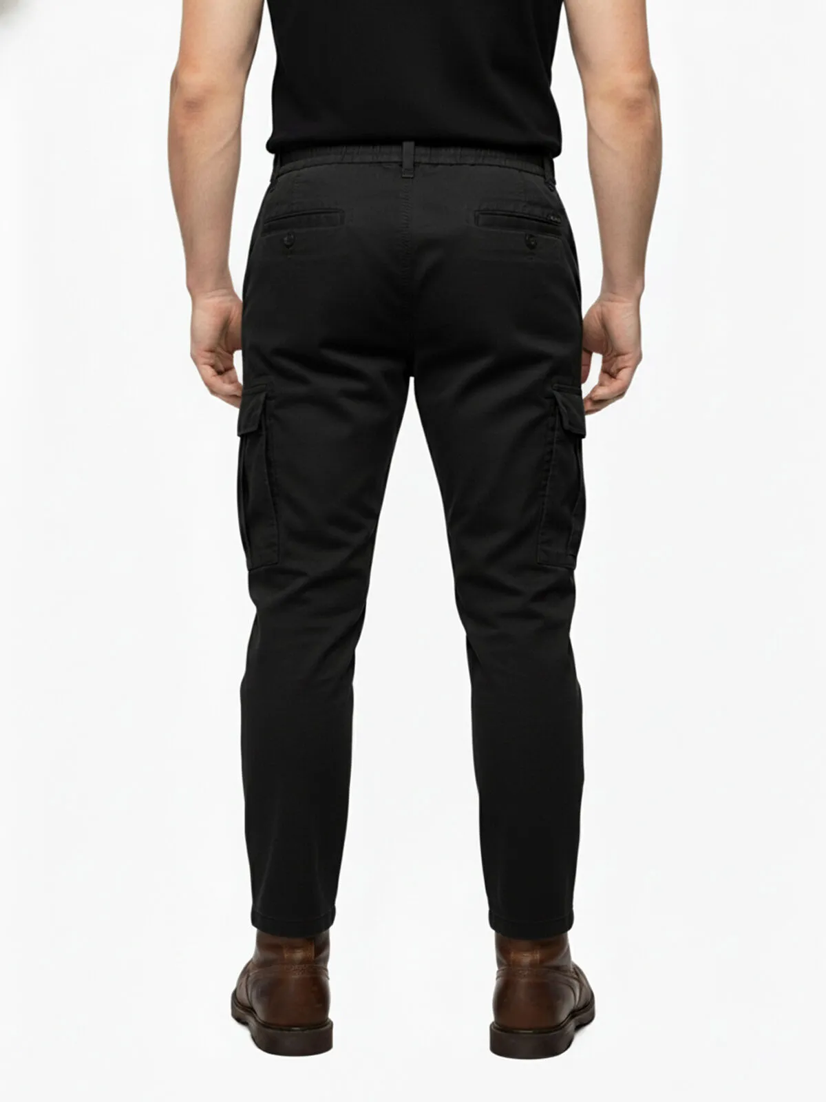 Men's Cargo Pants Casual Hiking Athletic Street Cool Fishing Outdoors Trousers, 4 of 4