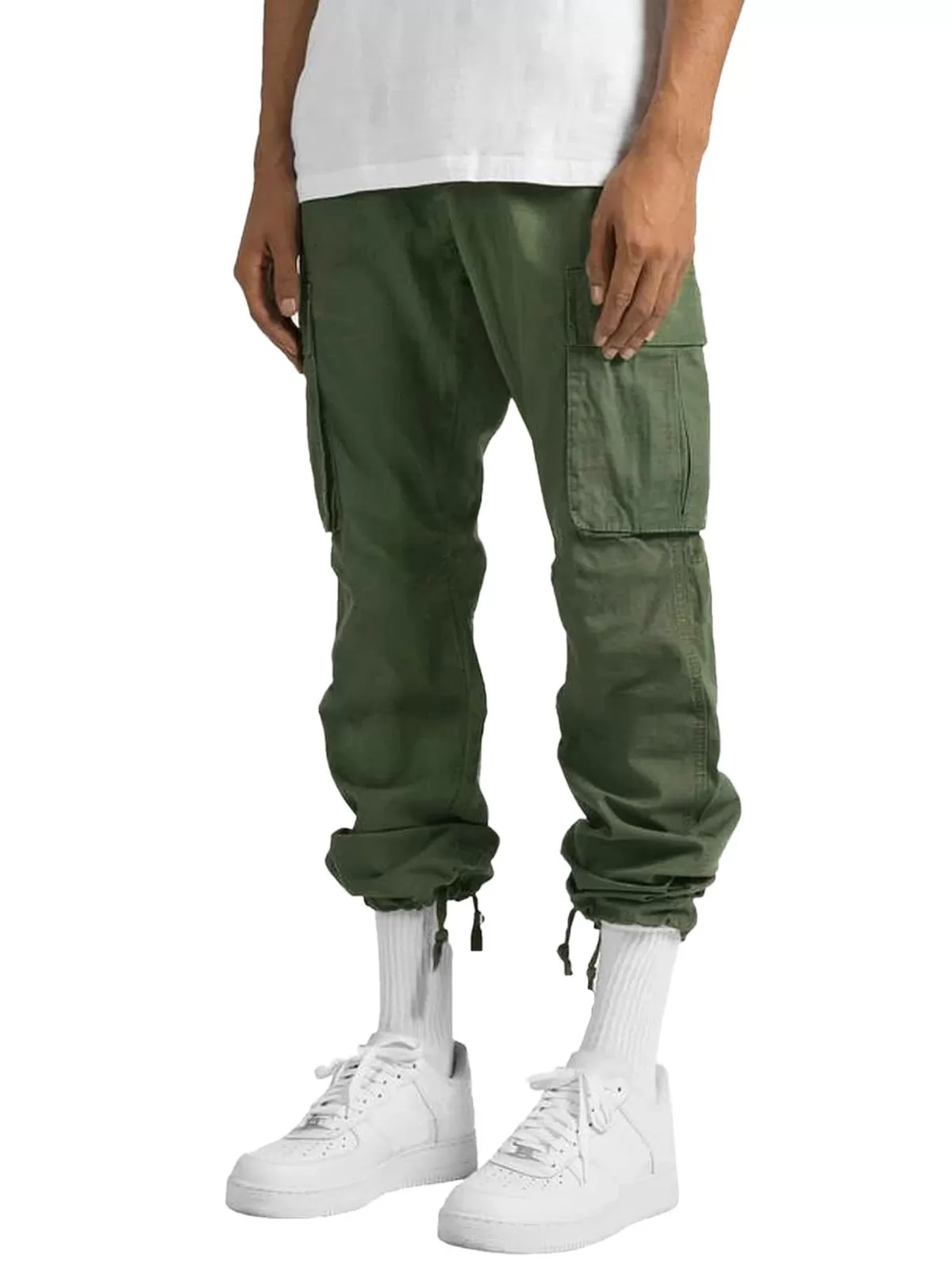 Men's Cargo Pants Lightweight Tactical Relaxed Fit Quick Drying Pants, 3 of 9