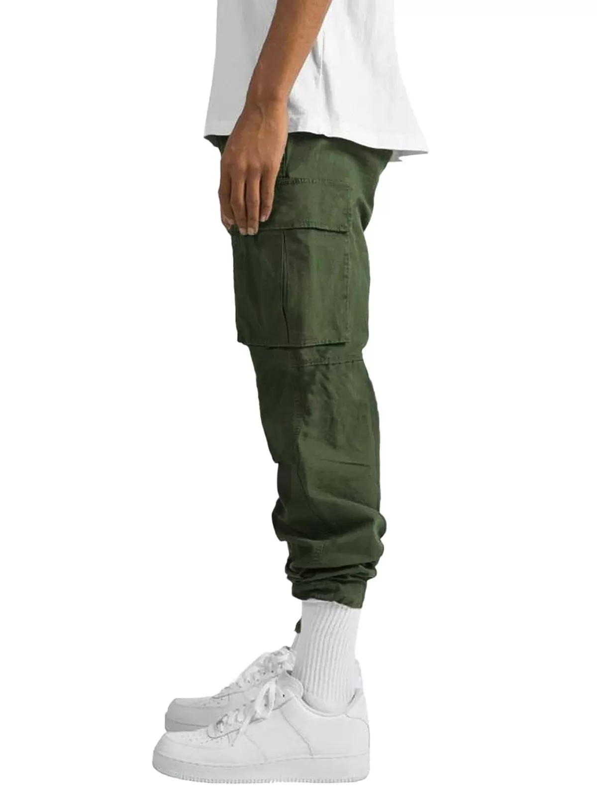 Men's Cargo Pants Lightweight Tactical Relaxed Fit Quick Drying Pants, 5 of 9