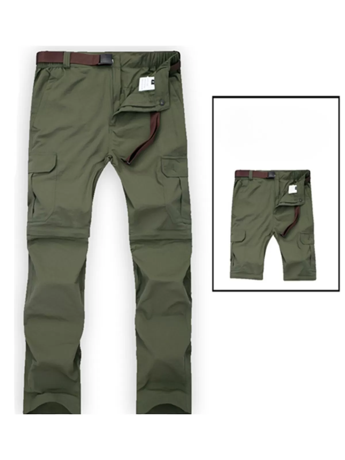 Men's Cargo Pants Quick Dry Military Detachable Breathable Trousers Active Waterproof Tactical Pants, 1 of 5