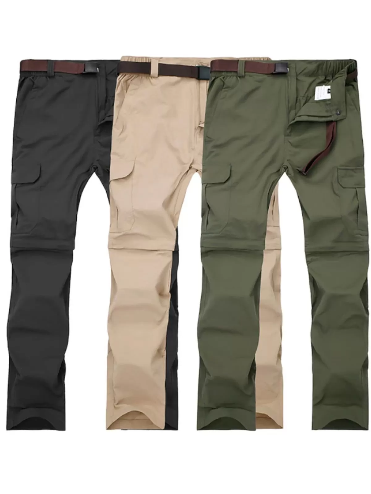 Men's Cargo Pants Quick Dry Military Detachable Breathable Trousers Active Waterproof Tactical Pants, 4 of 5