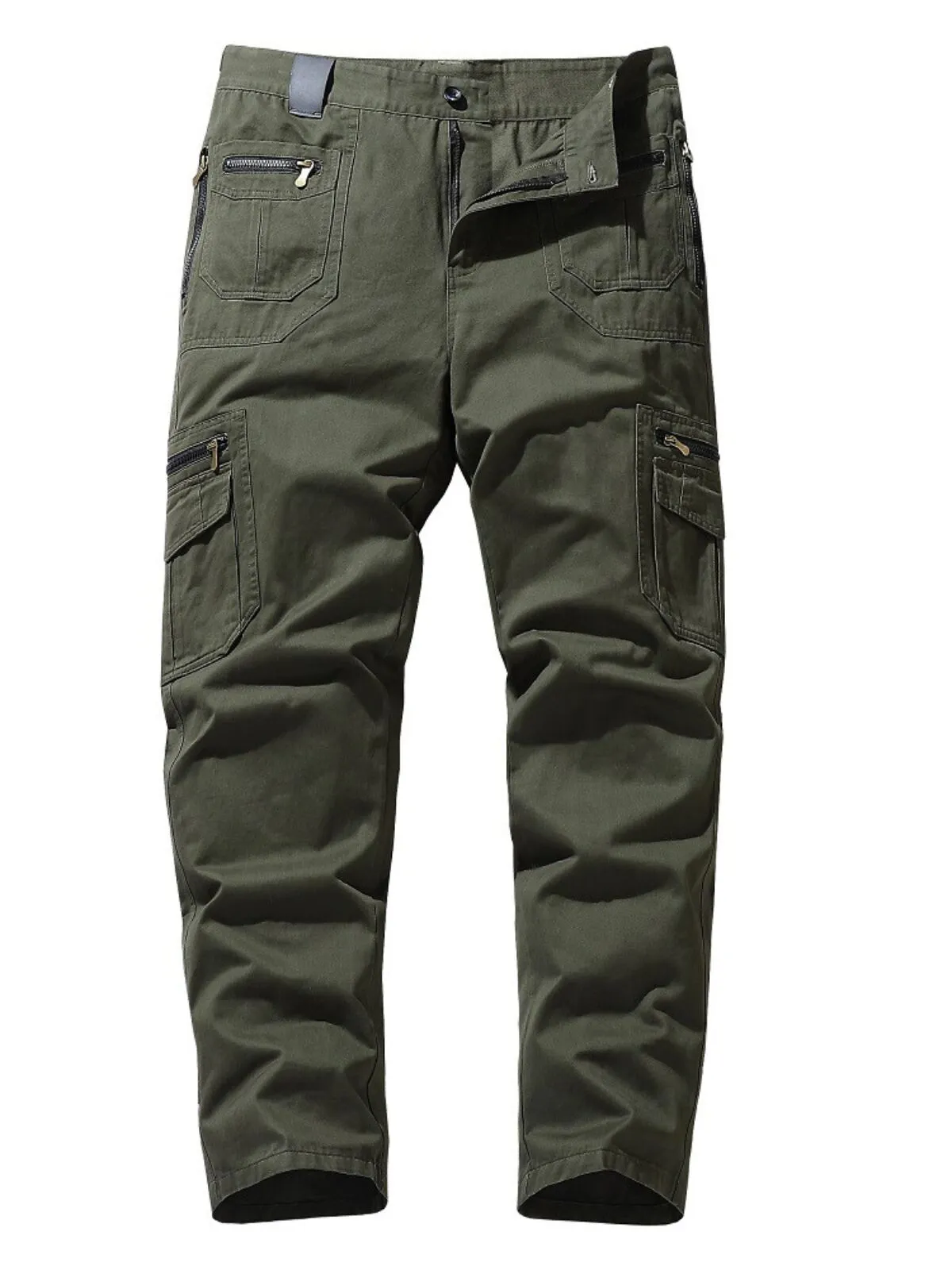 Men's Cargo Pants Hiking Multi-Functional Tactical Outdoor Multi-Pocket Hunting Combat Working Pants, 1 of 2