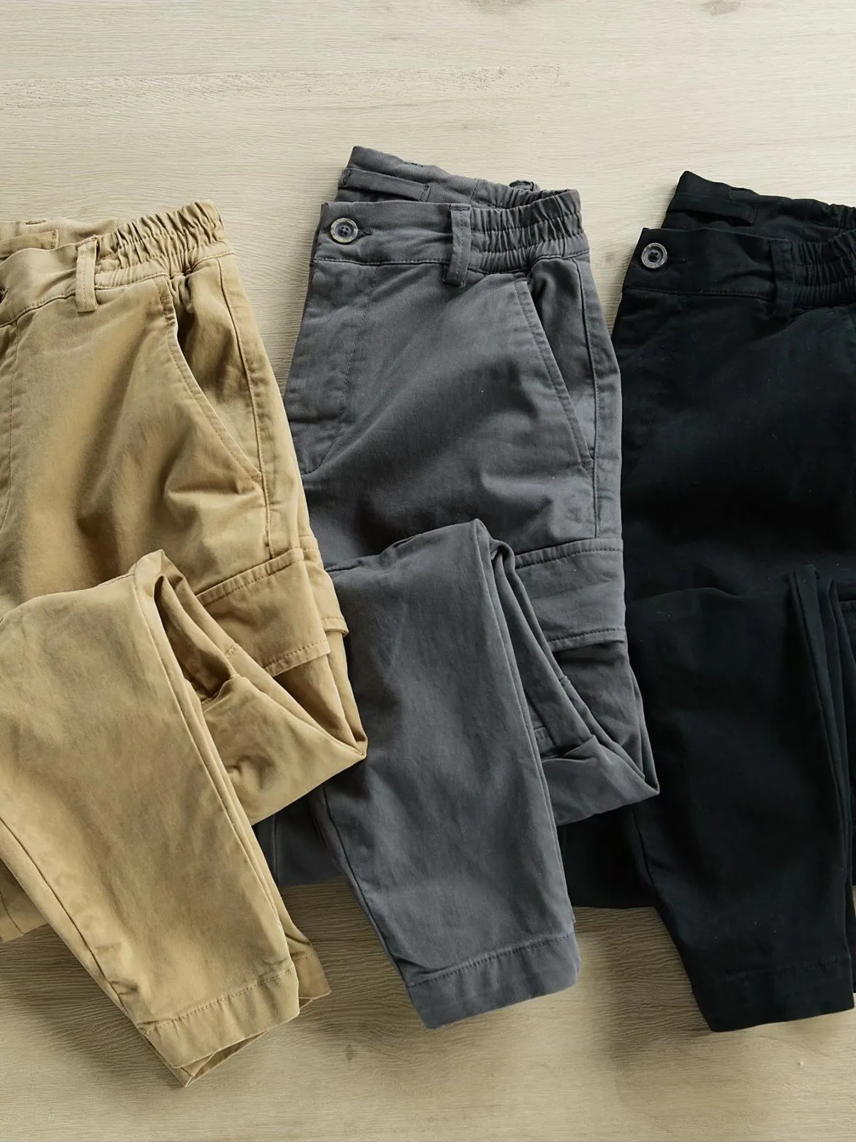 Men's Cargo Pants Outdoor Casual Multi Pockets Spring Fall Daily Fashionable Streetwear Trousers, 2 of 4