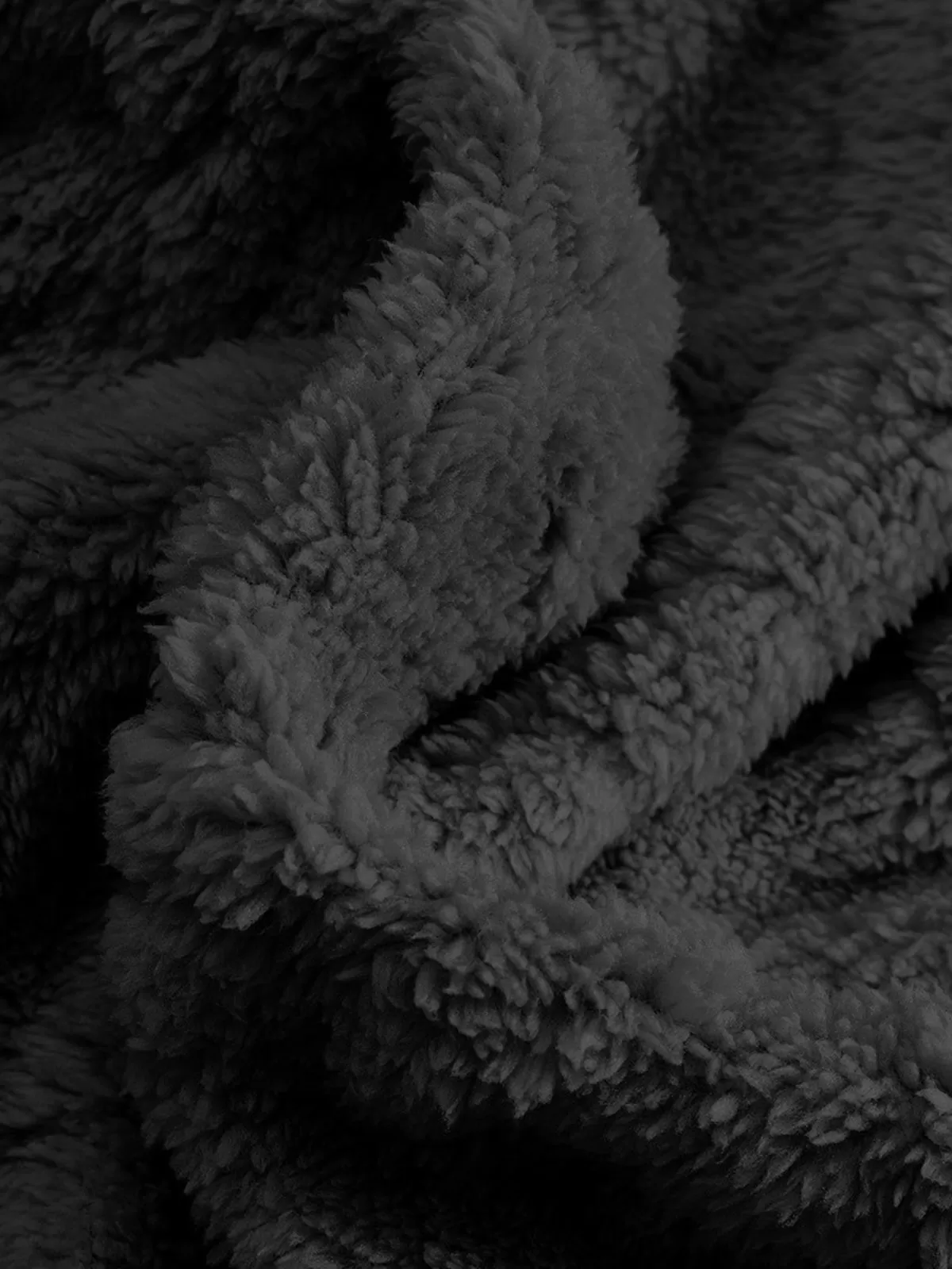 Loose Fit Casual Sports Hoodie Fashionable Fleece-Lined Sherpa Pullover with Hood for Ultimate Comfort, 3 of 3