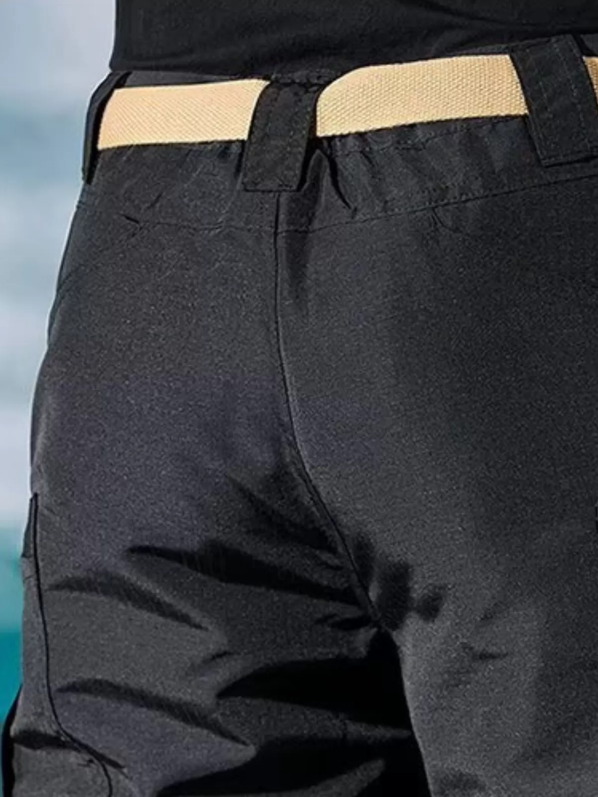 Men's Cargo Pants Tactical Wear Resist Quick Dry Outdoor Multi Pockets Trousers Hike Work Trousers, 4 of 4