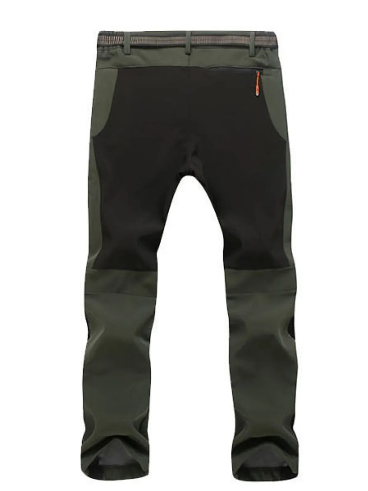 Men's Cargo Pants Thick Warm Casual Stretch Soft Snow Sweatpants Thermal Trousers, 3 of 11