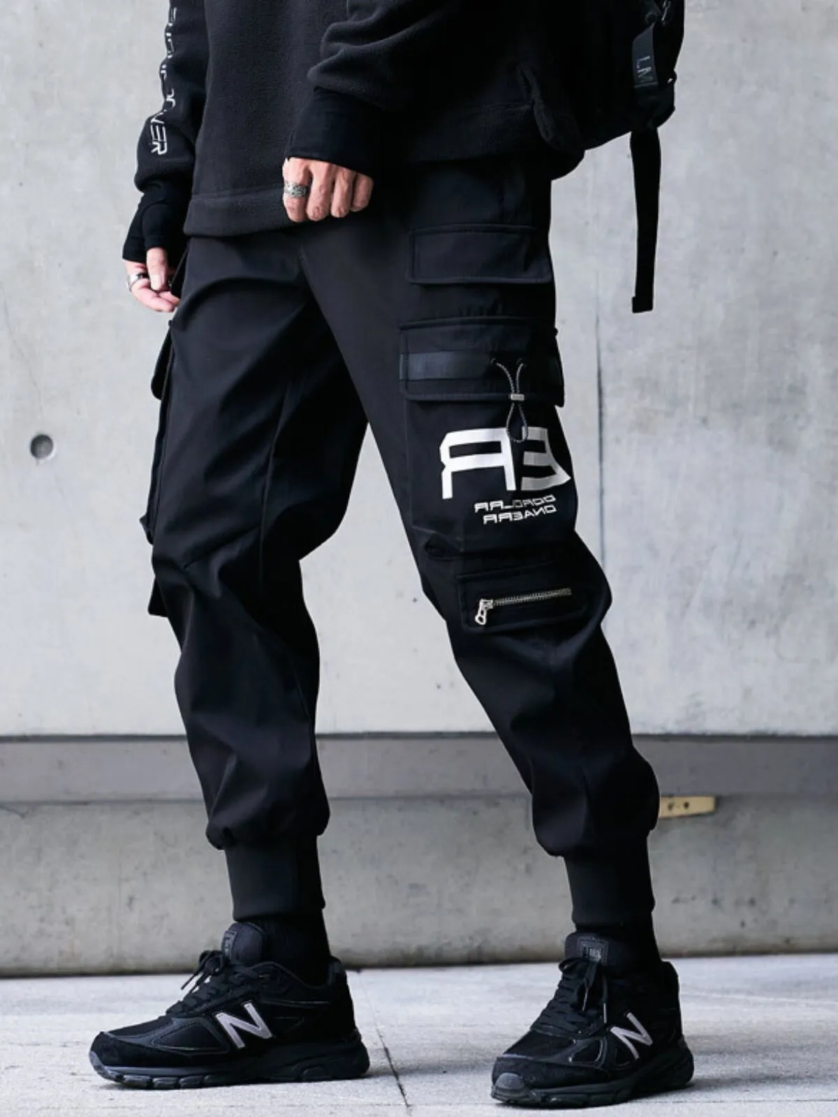 Men's Cargo Pants Fashion Streetwear Techwear Joggers Hip Hop Sweatpants Cargo Pants, 1 of 5