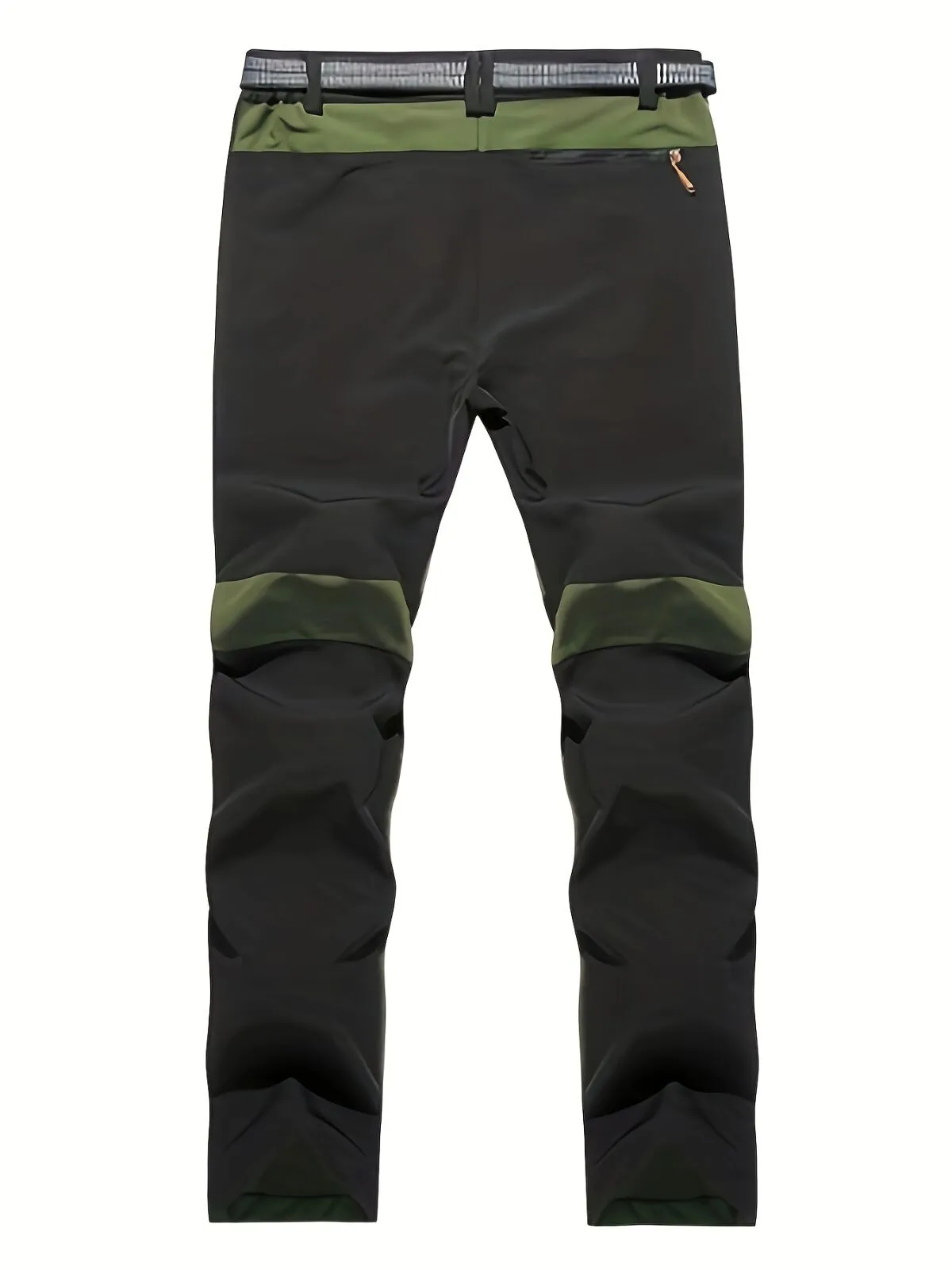 Men's Cargo Pants Outdoor Ski Snow Pants Stretch Zip Pockets Cargo Pants Breathable Softshell Work Pants, 2 of 6