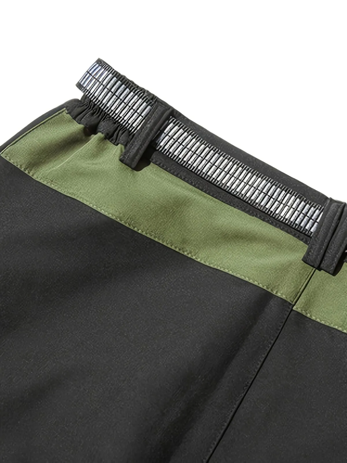 Men's Cargo Pants Outdoor Ski Snow Pants Stretch Zip Pockets Cargo Pants Breathable Softshell Work Pants, 3 of 6