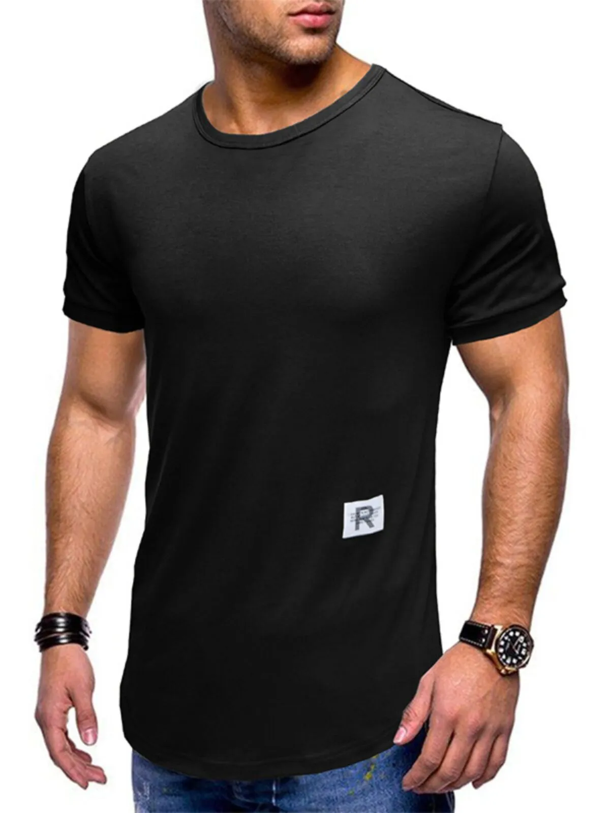 Men's T-Shirt Breathable Classic Summer Outdoor Comfort T-shirt, 1 of 3