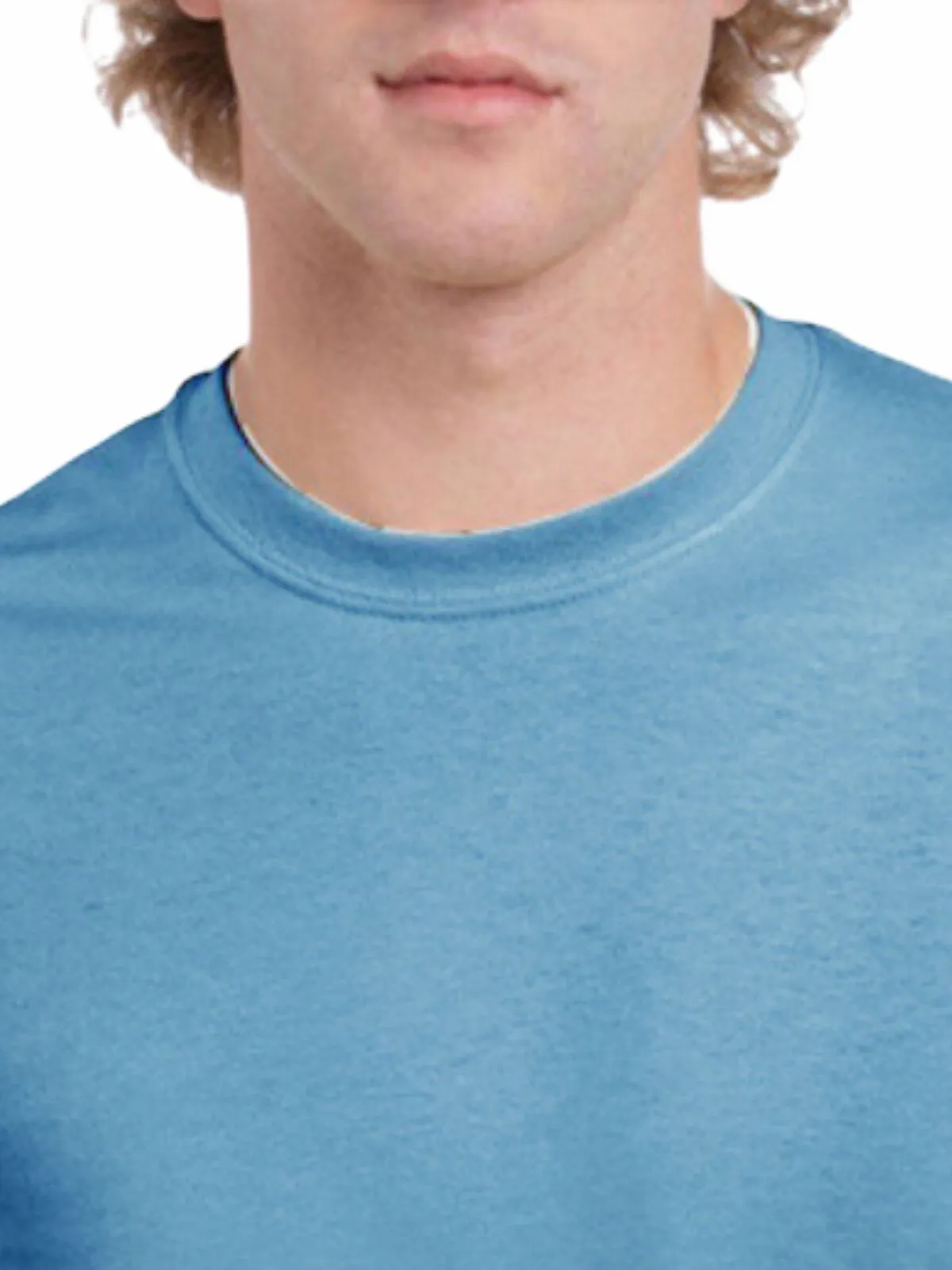 Men's T-Shirt Basic Summer Thin Short Sleeved Round Neck Breathable Solid Color Sports Shirt Loose Comfortable Casual Fitness Running Shirt, 3 of 3