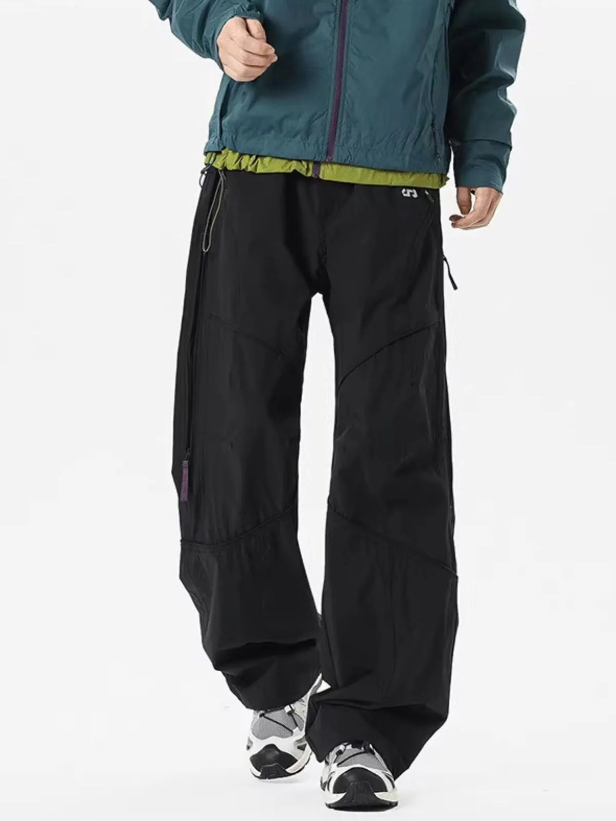 Men's Cargo Pants Mountain Retro Outdoor Mountaineering Windproof Paratrooper Tooling Casual Pants, 3 of 6