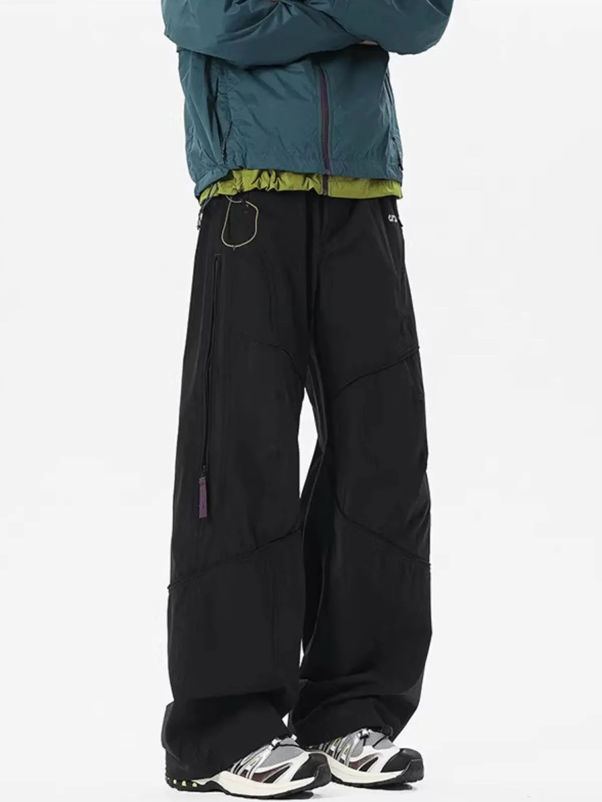 Men's Cargo Pants Mountain Retro Outdoor Mountaineering Windproof Paratrooper Tooling Casual Pants, 4 of 6