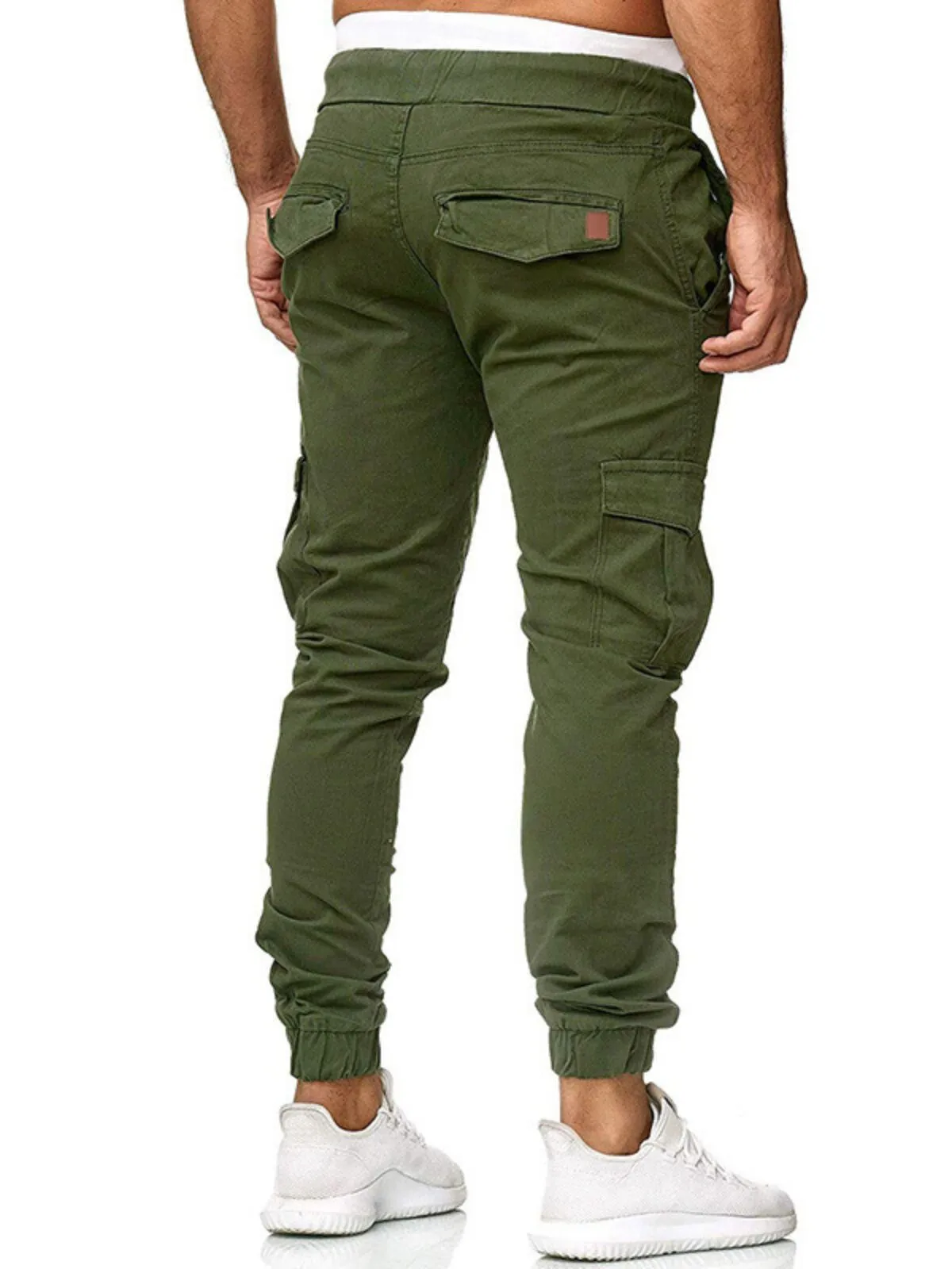 Men's Cargo Pants Tactical Pants Workout Outdoor Hiking Pants with Multi-Pocket, 2 of 3