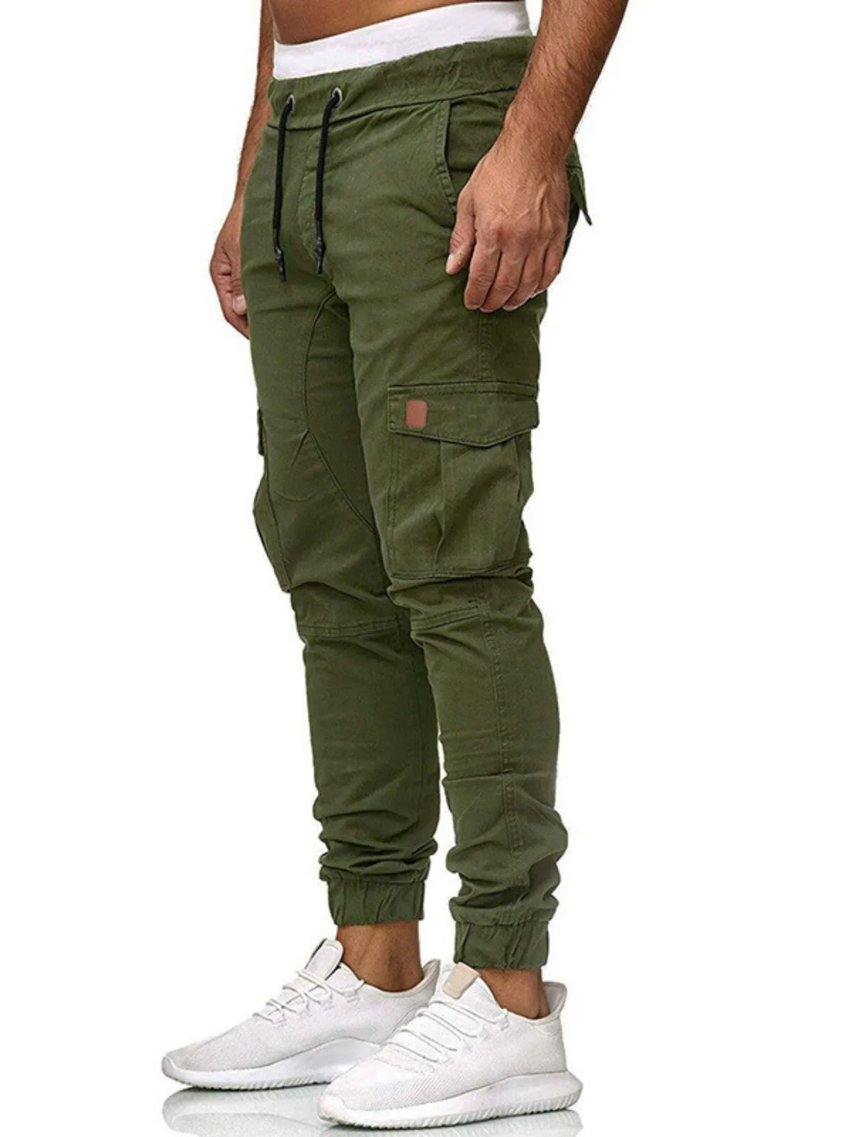 Men's Cargo Pants Tactical Pants Workout Outdoor Hiking Pants with Multi-Pocket, 3 of 3