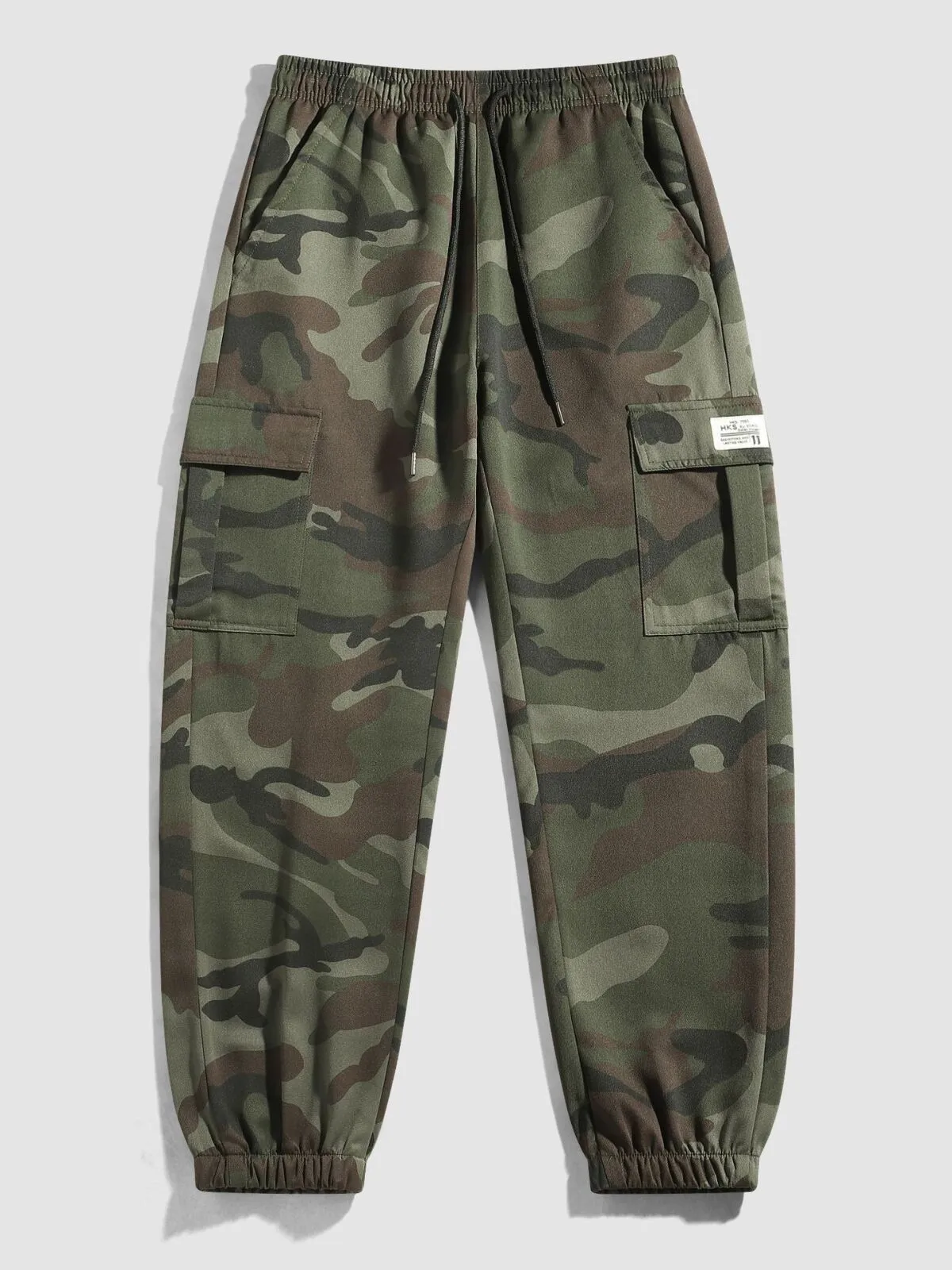 Men's Camouflage Tactical Cargo Pants Loose Fit Military-Style Work Pants for Outdoors & Everyday Wear, 8 of 13